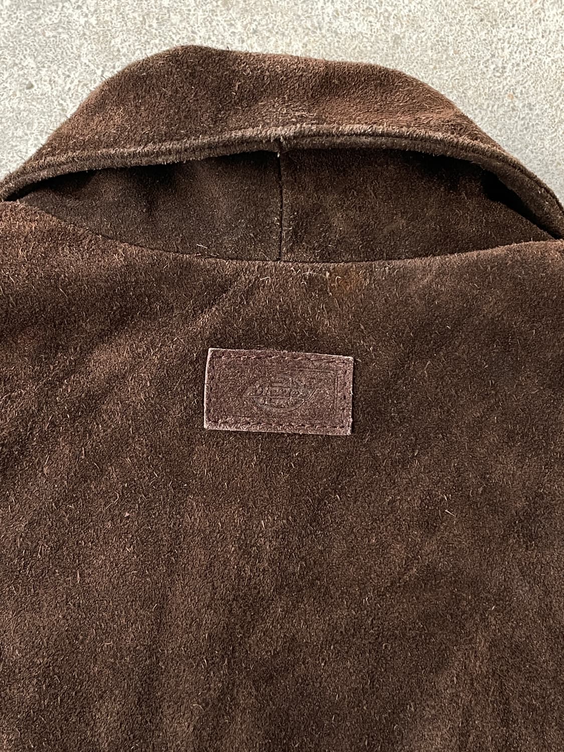 90s Dickies Cow Hide Suede Dark Brown 상품이미지7
