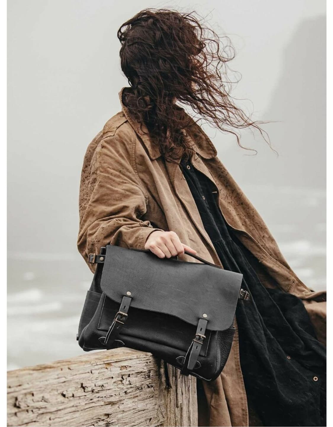 블루드쇼프 이클레어 사첼백 M 블랙. 토트백 상품이미지2