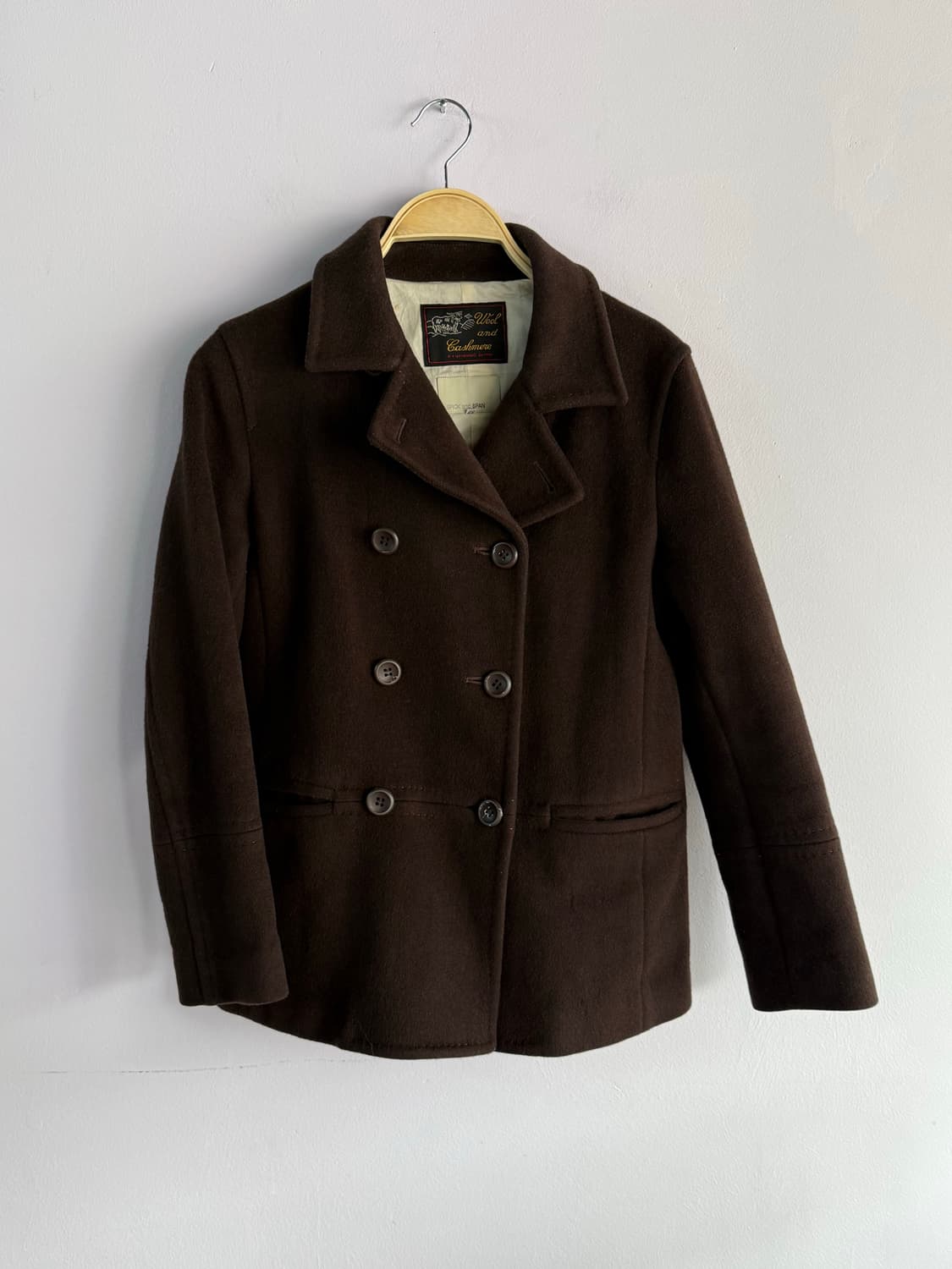 Spick and span 캐시미어 혼방 더블코트 상품이미지3