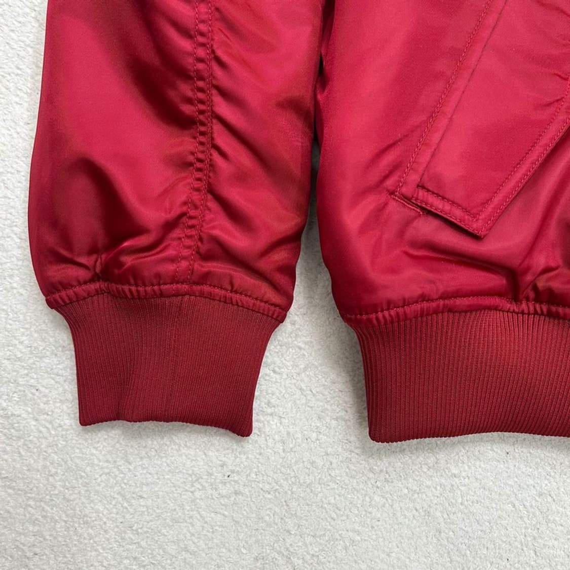 지프 스피릿 레드 MA-1 항공 점퍼 S 상품이미지2