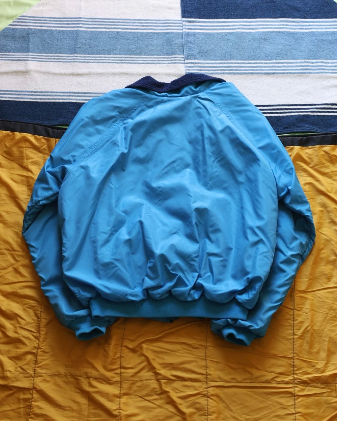 파타고니아 80s 초기형 쉘드 신칠라 자켓 아쿠아 블루 L 상품이미지10