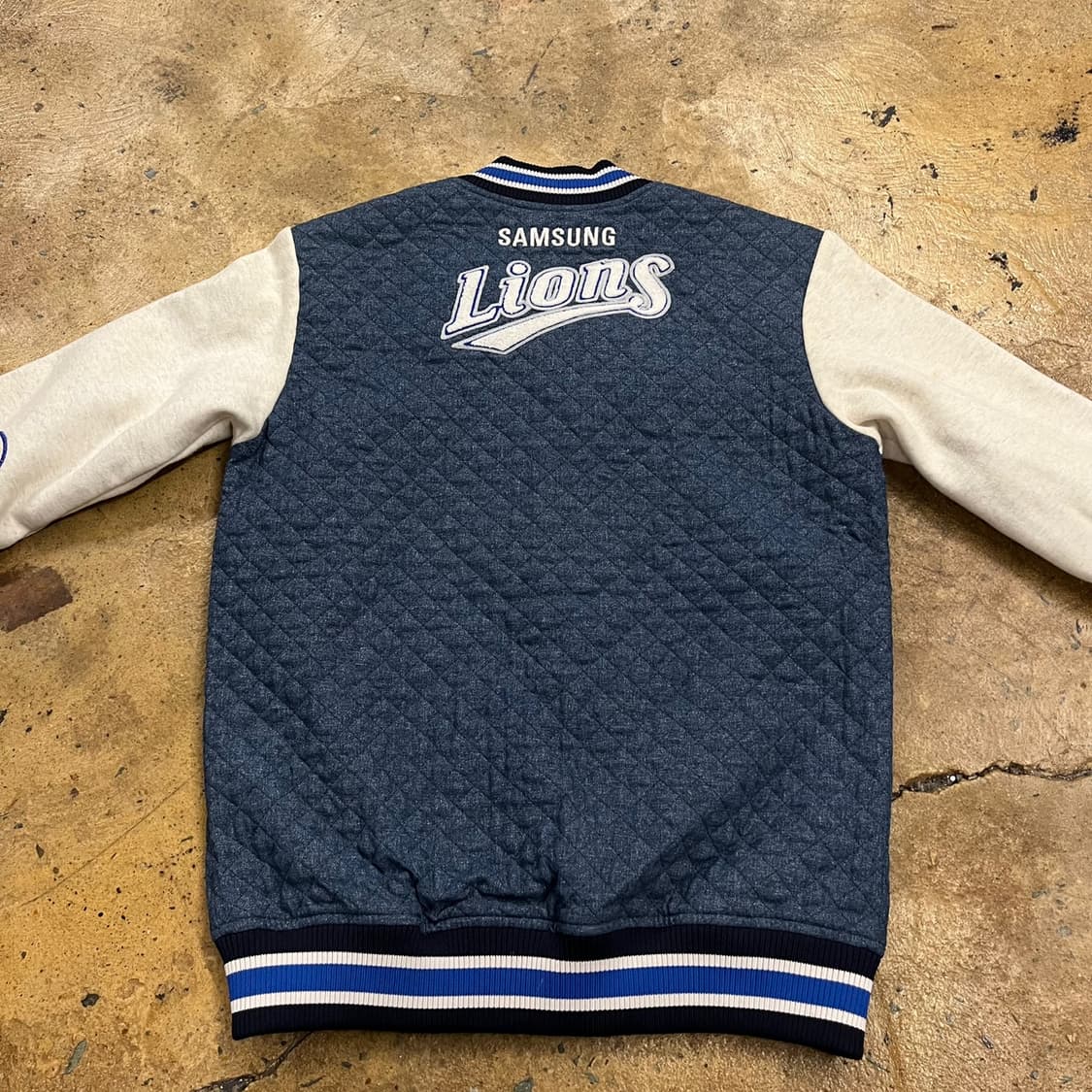 [정품/13호] 삼성 라이온즈 주니어 퀼팅 야구점퍼 b10 상품이미지4