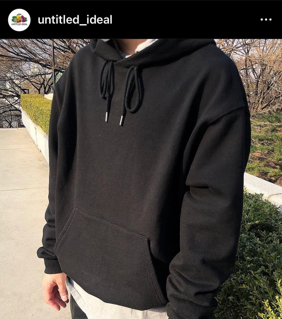 Untitled ideal hoodie 상품이미지1