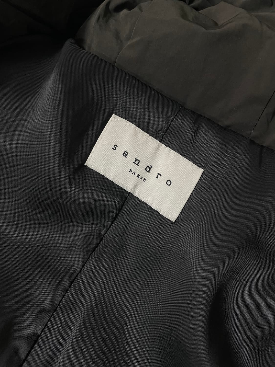 [2] 산드로 리얼 라쿤 퍼 다운패딩 무스탕 상품이미지9