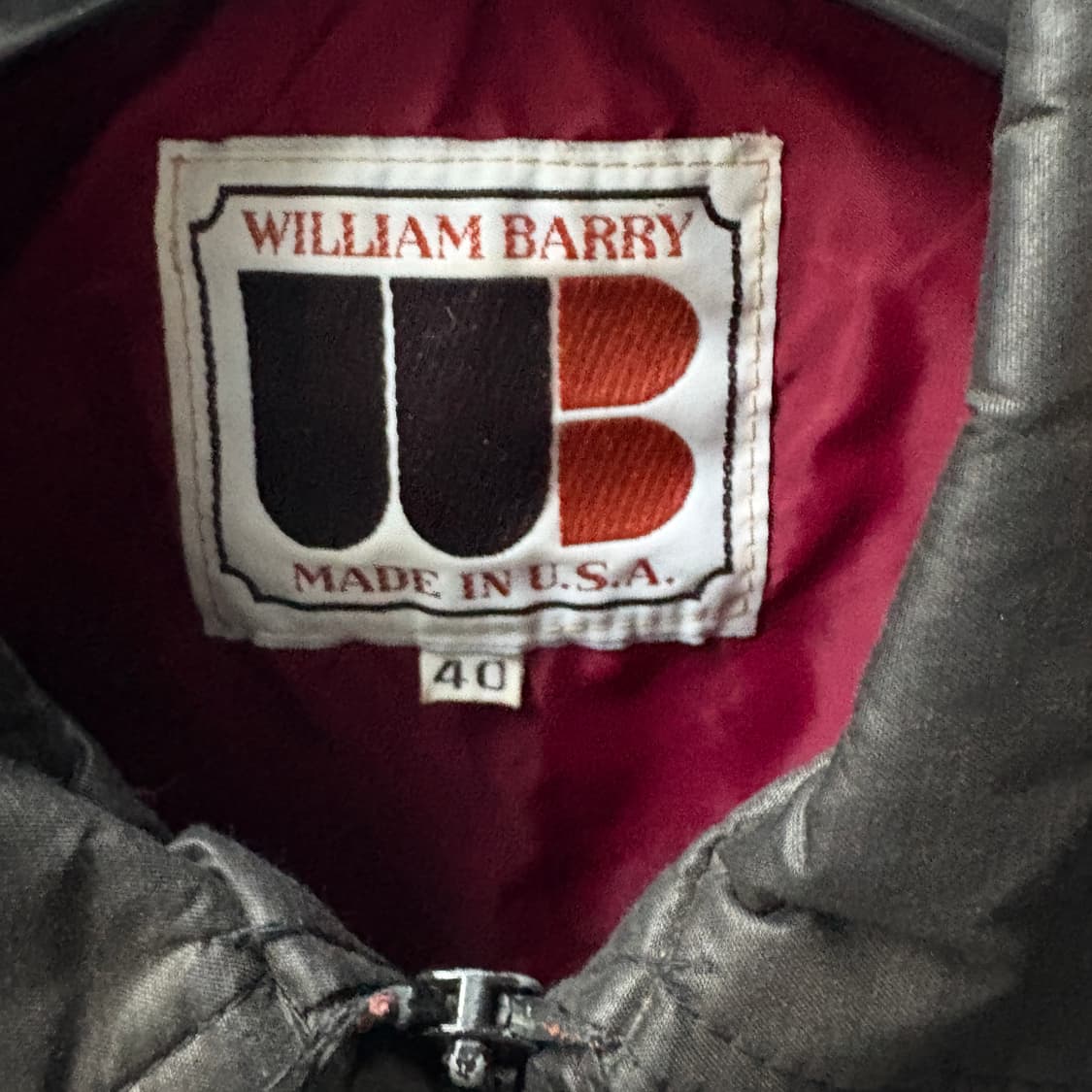 70’s William Barry 웨스턴 요크 봄버 상품이미지4