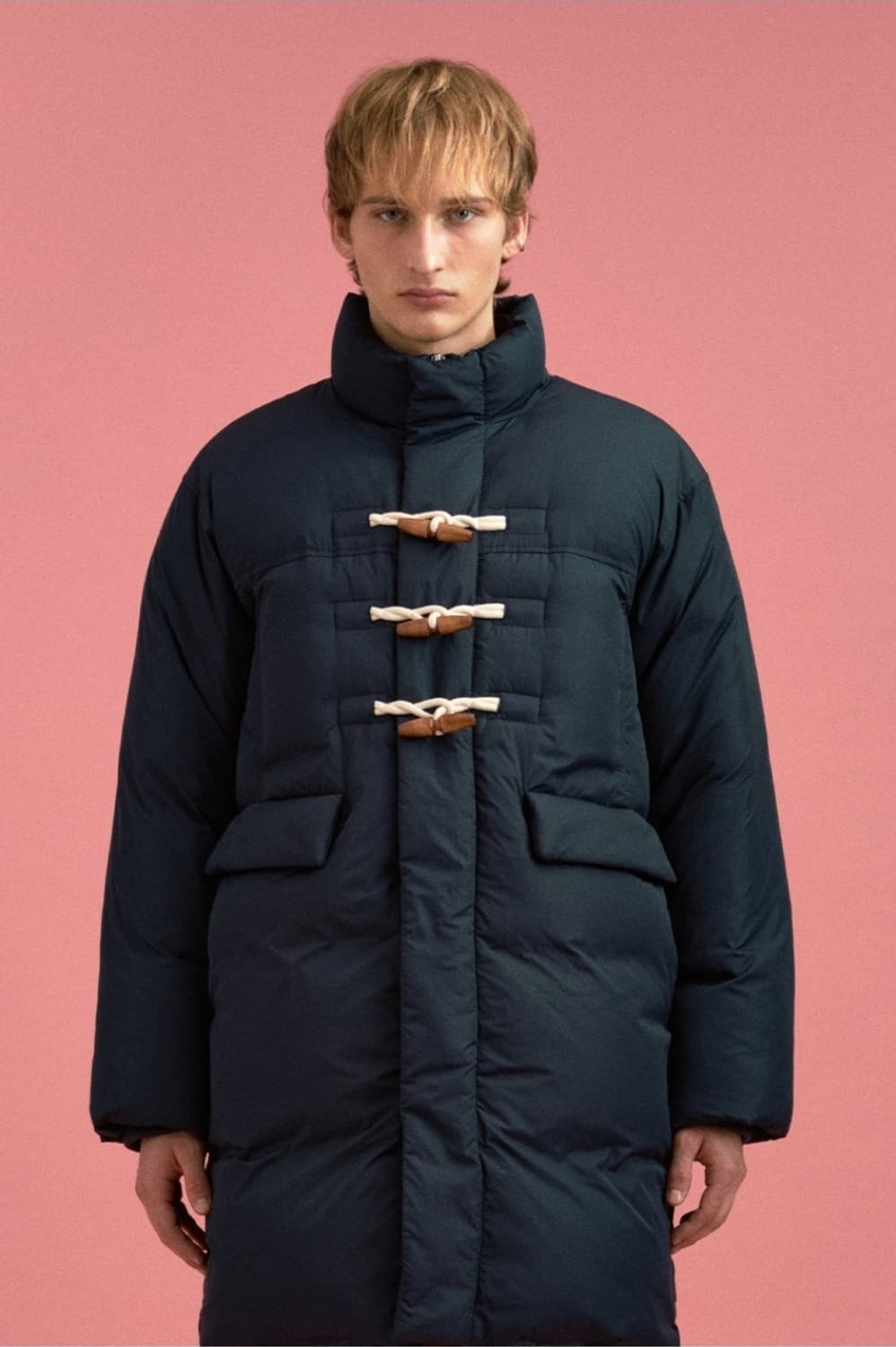 플랙진(PLAC JEANS) 23FW 덕다운 떡볶이 롱패딩 상품이미지2