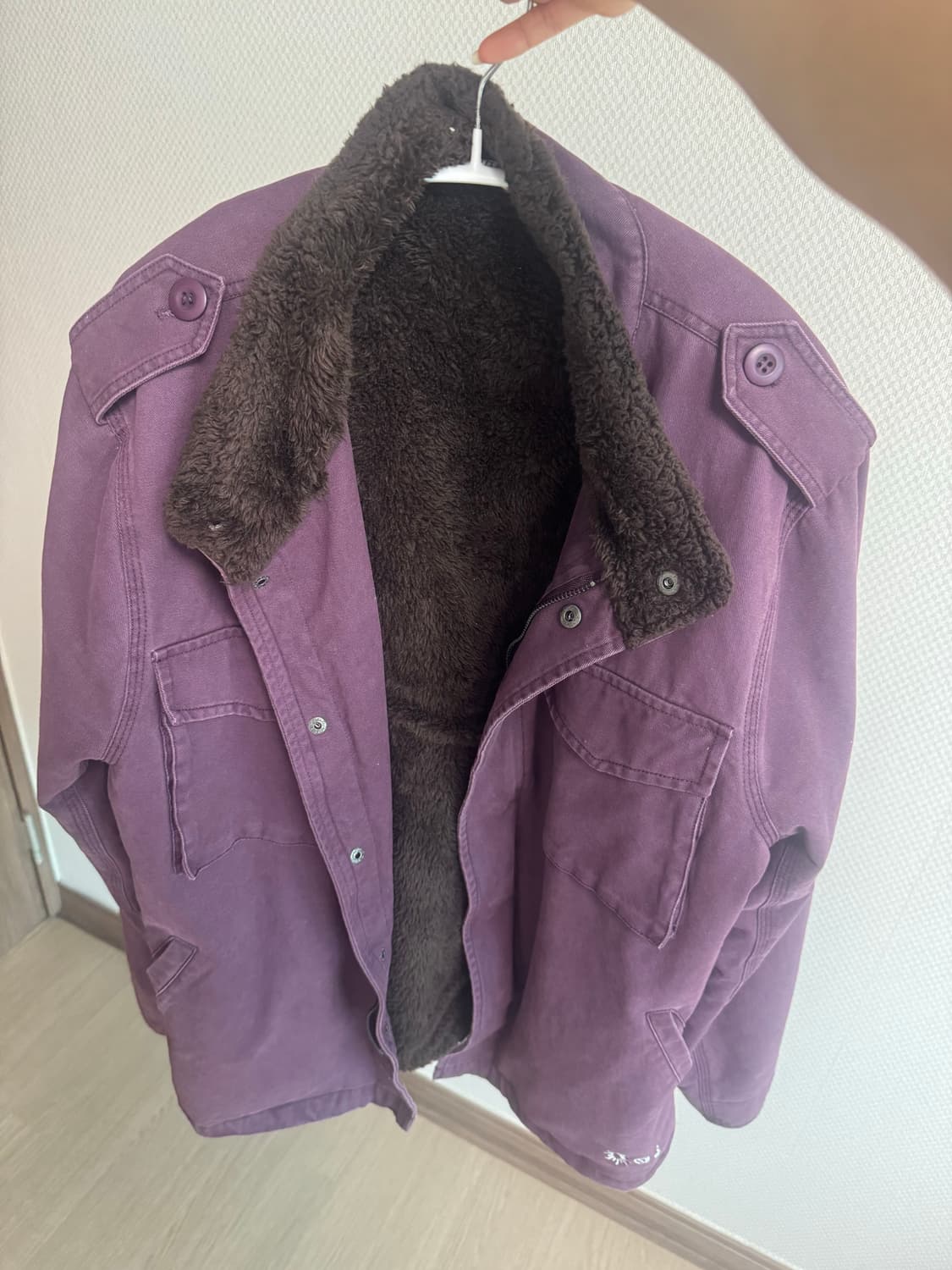 어스지구 earthjigu 자켓 퍼플 상품이미지2