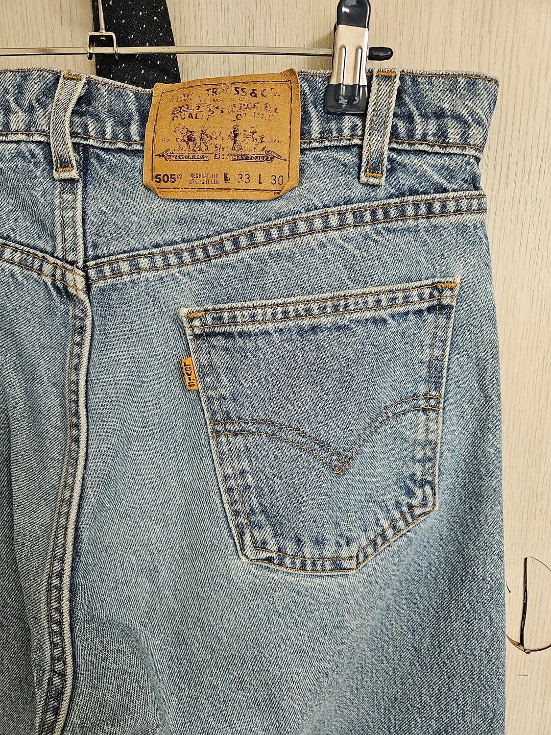 90s 미제 levis 505. 오렌지탭 33x30 상품이미지3