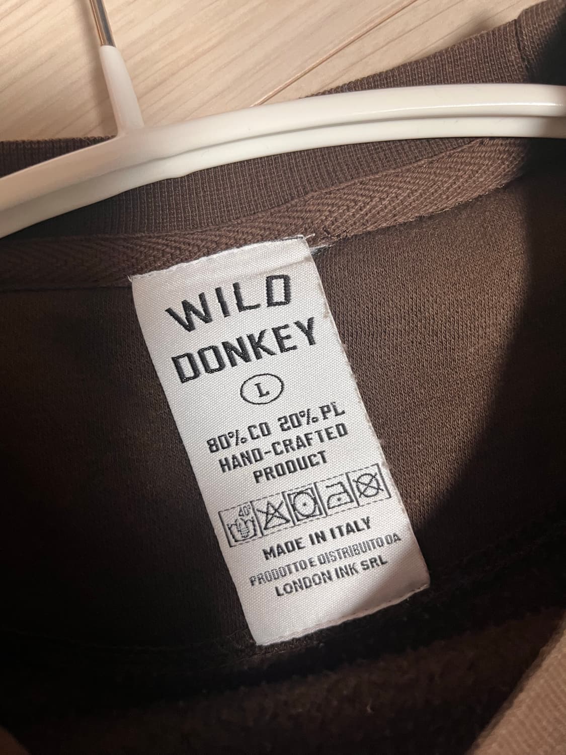 와일드동키 맨투맨 L 상품이미지3