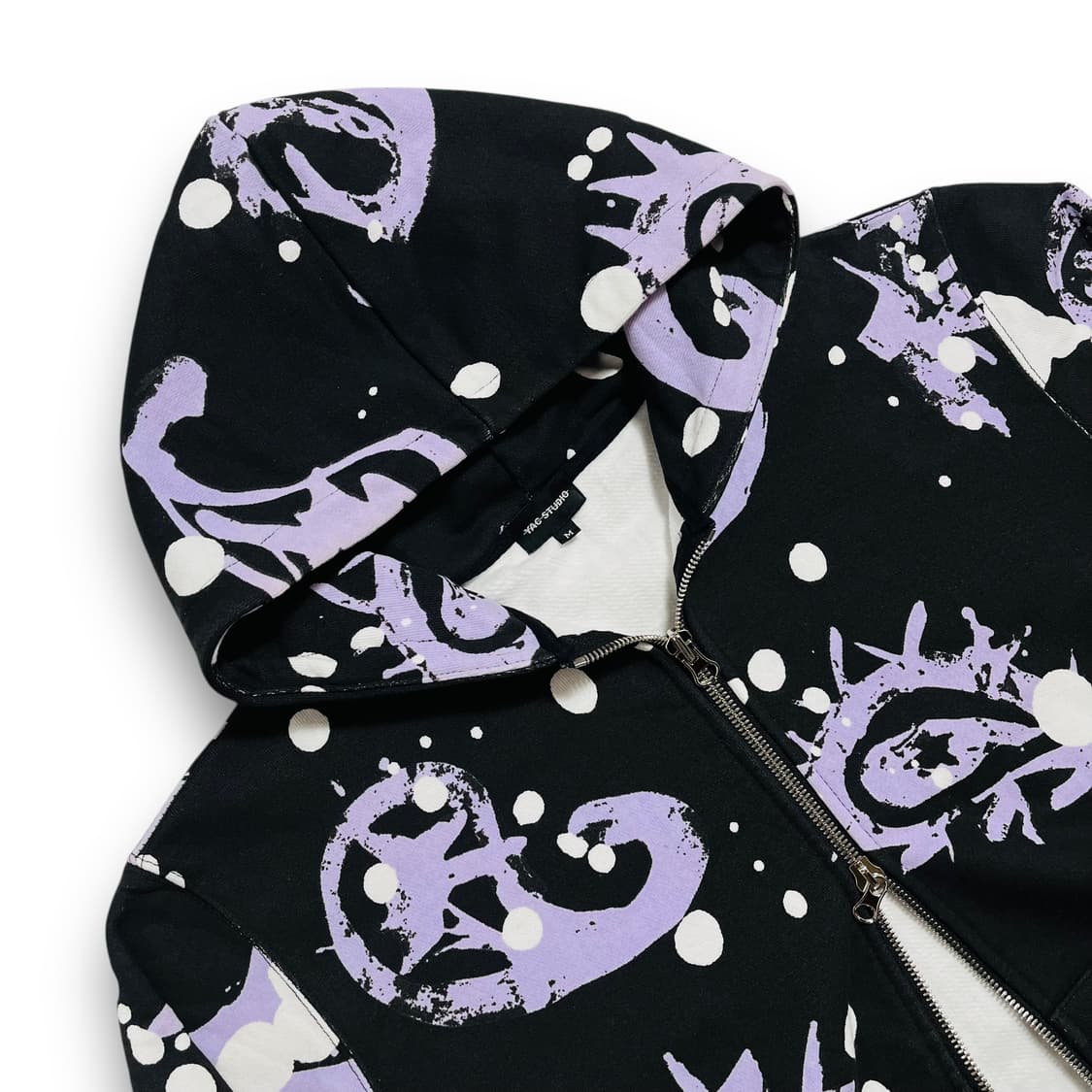 약스튜디오 반다나 투웨이 집업 후디 상품이미지3