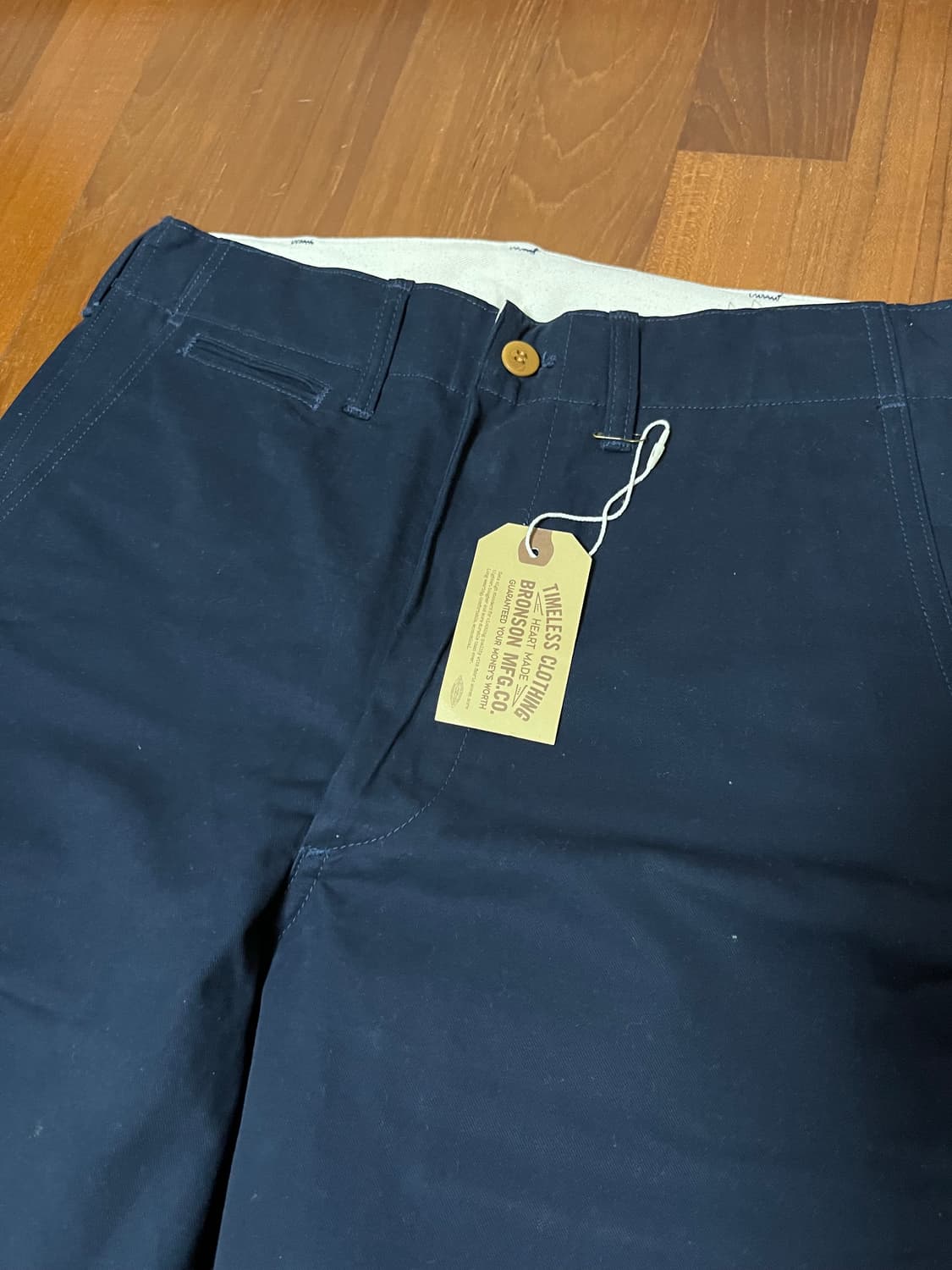 [새상품] 브론슨 USMC 치노 트라우저 네이비 상품이미지3