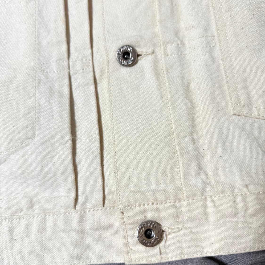 [44]트로피클로딩 Lot.2805N Natural Duck 트러커 자켓 상품이미지8