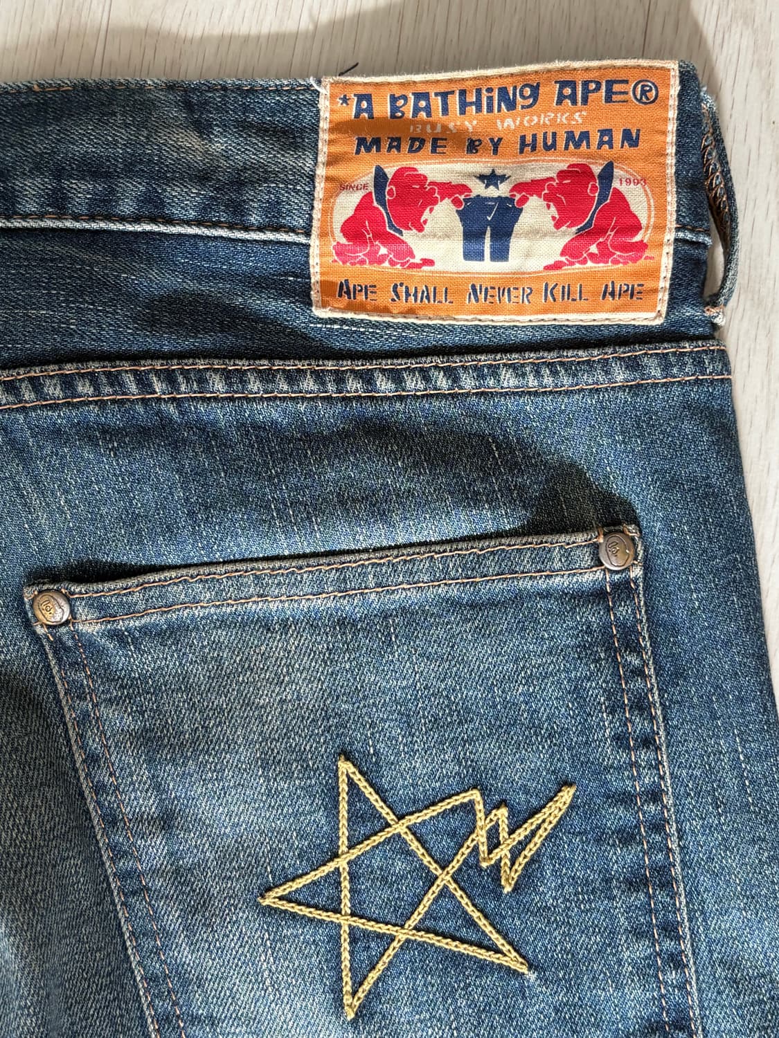 A BATHING APE Denim Pants 상품이미지2