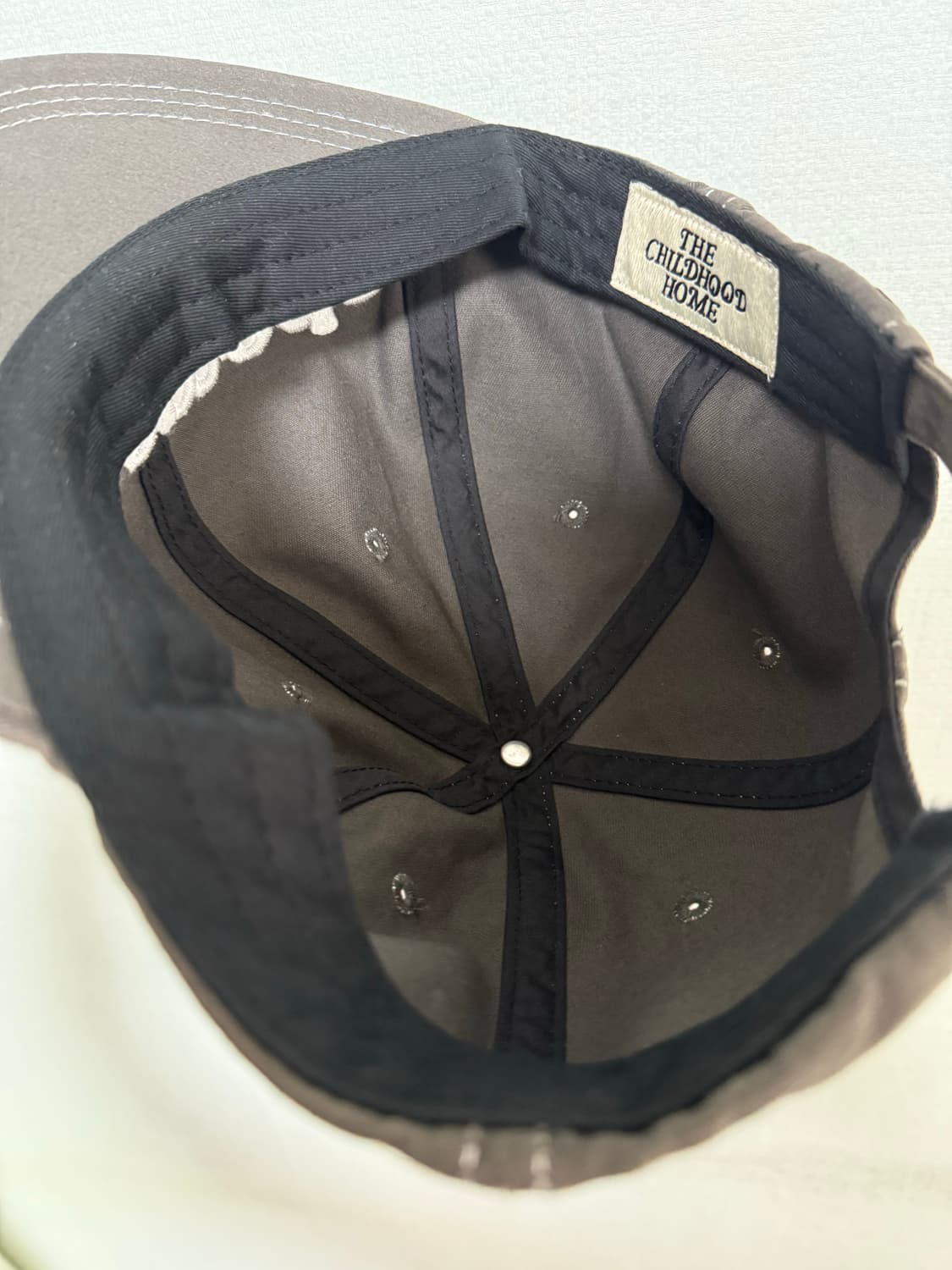 더차일드후드홈 Homemade Originalfit Cap 차콜 상품이미지3