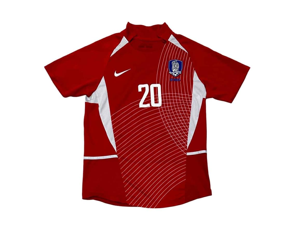 나이키 한국 국대 2002 월드컵 홍명보 유니폼 반팔 져지 티셔츠(L) 상품이미지1