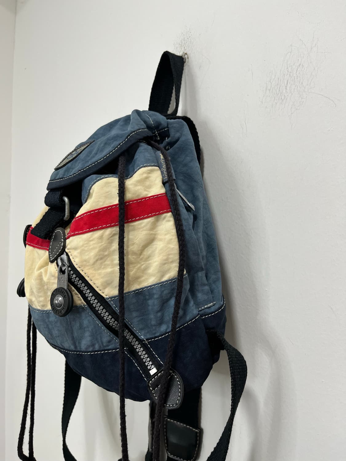 키플링 키링 배색 복조리 미니 백팩 상품이미지4