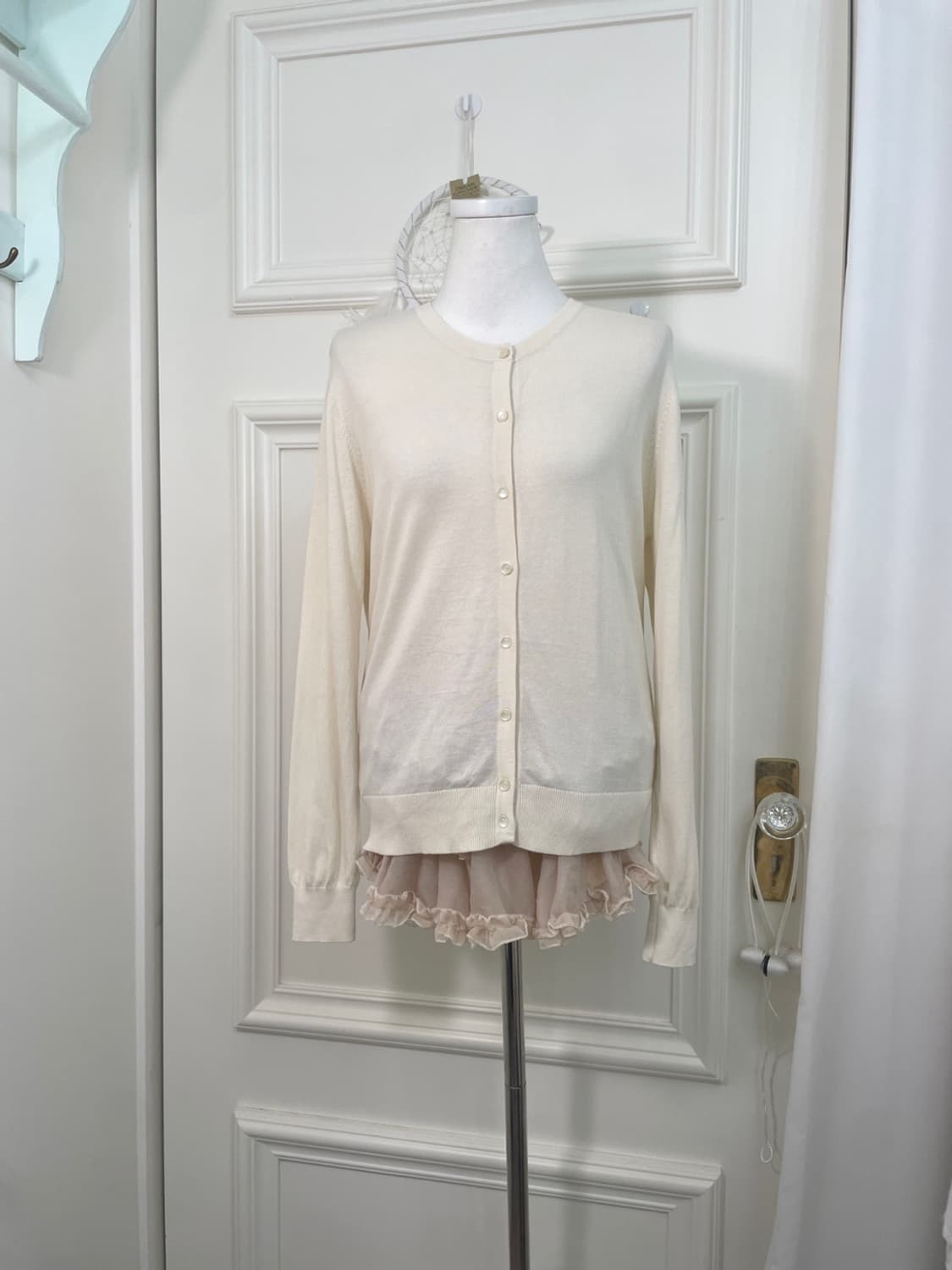 butter ivory basic cardigan 상품이미지1