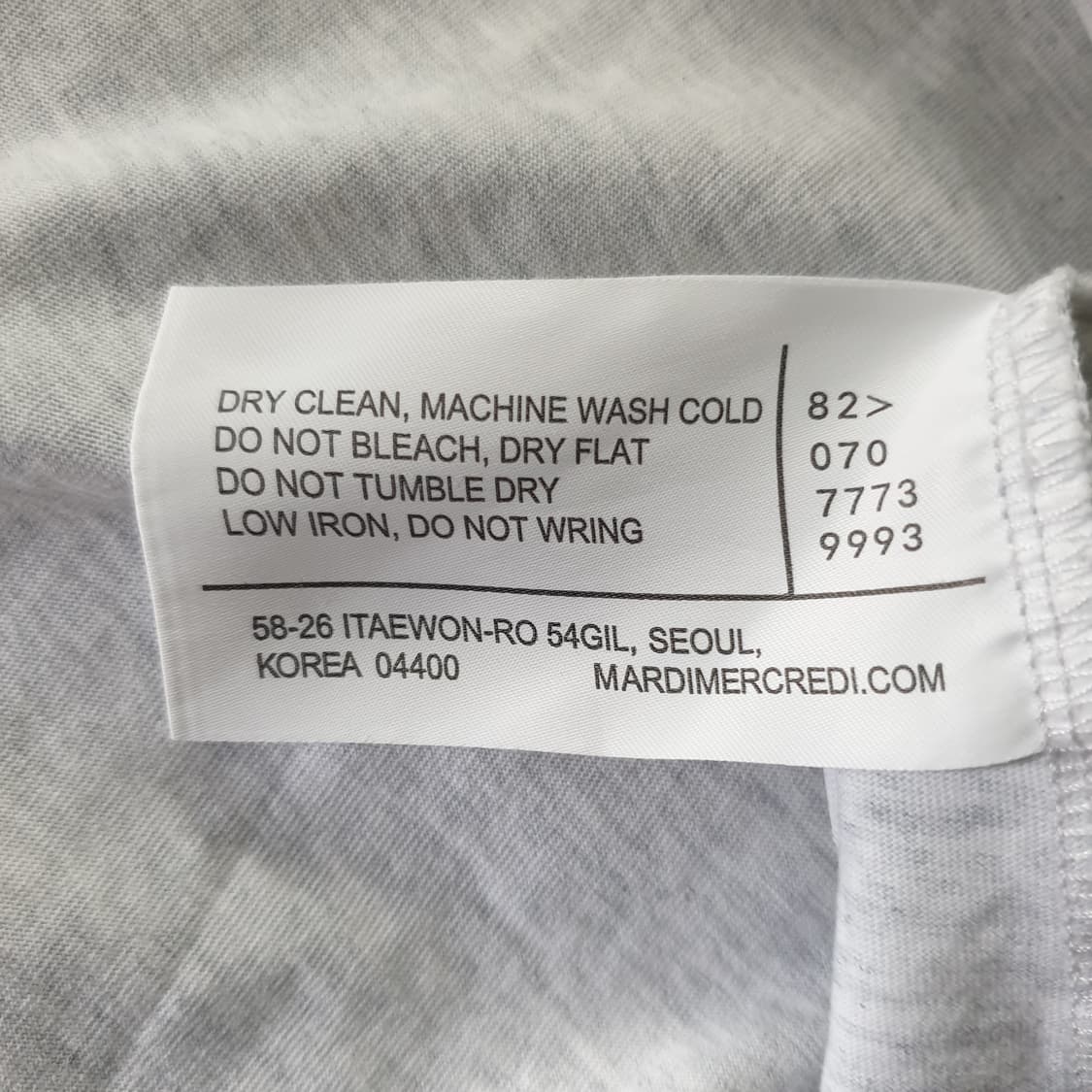 [무료배송] MARDI MERCREDI 반팔 티셔츠 상품이미지3