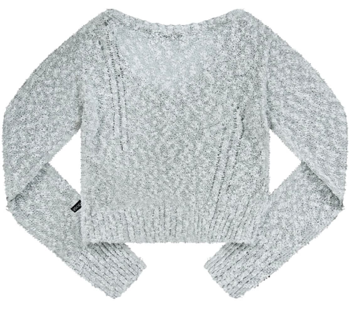 ASON ICE BOUCLE KNIT GRAY  상품이미지2