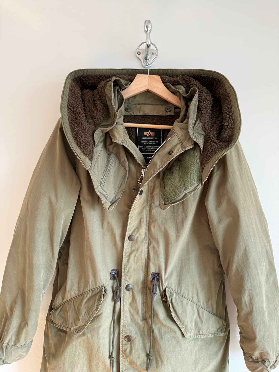 알파인더스트리 X 저널스탠다드 피쉬테일 파카 야상(내피 포함) 상품이미지2