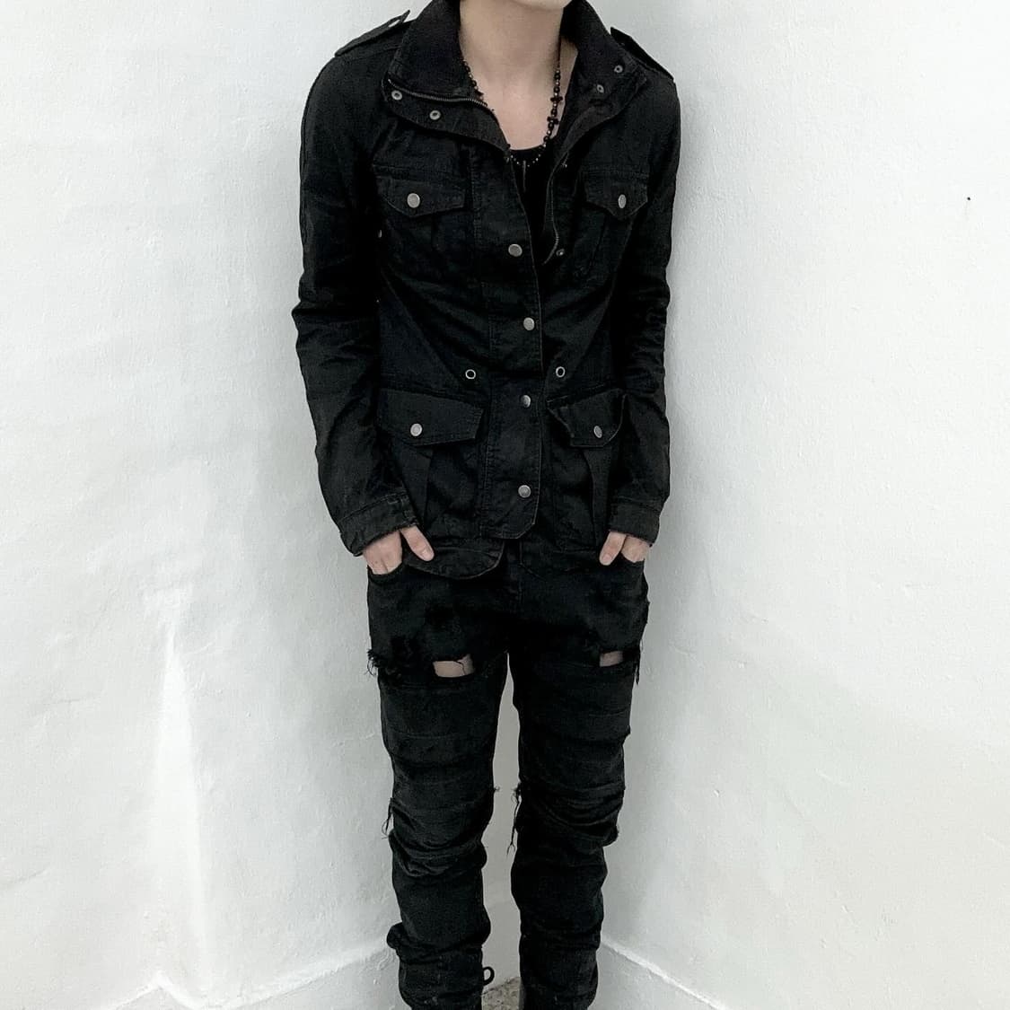 Black field utility jacket  상품이미지2
