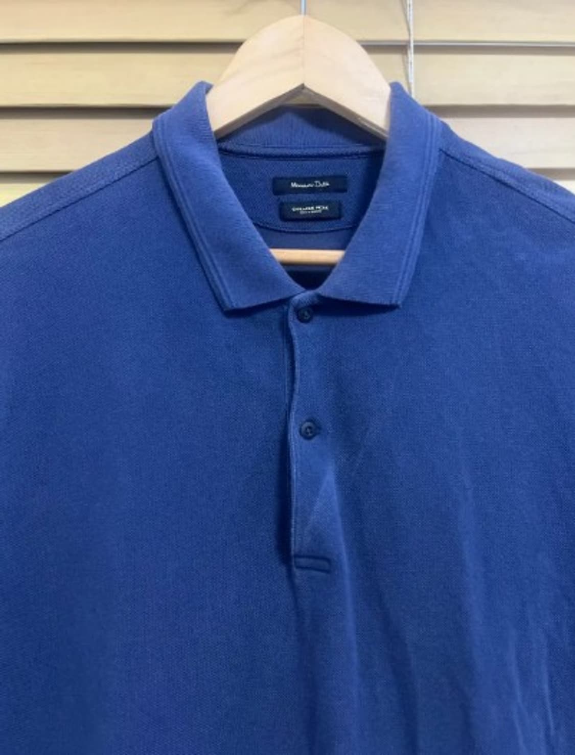 마시모뚜띠 남성 PK카라반팔티셔츠 XL 상품이미지1