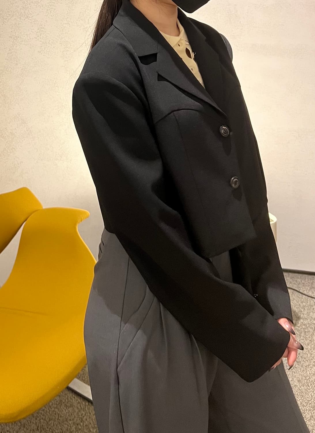 더일마 크롭 블레이저 상품이미지3