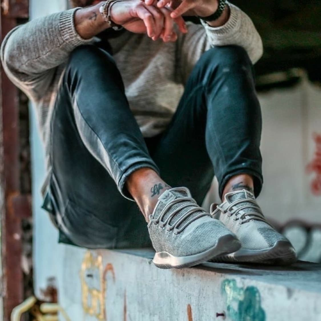 [235] 아디다스 튜블러 섀도우 (그레이/화이트) - 새상품 상품이미지6