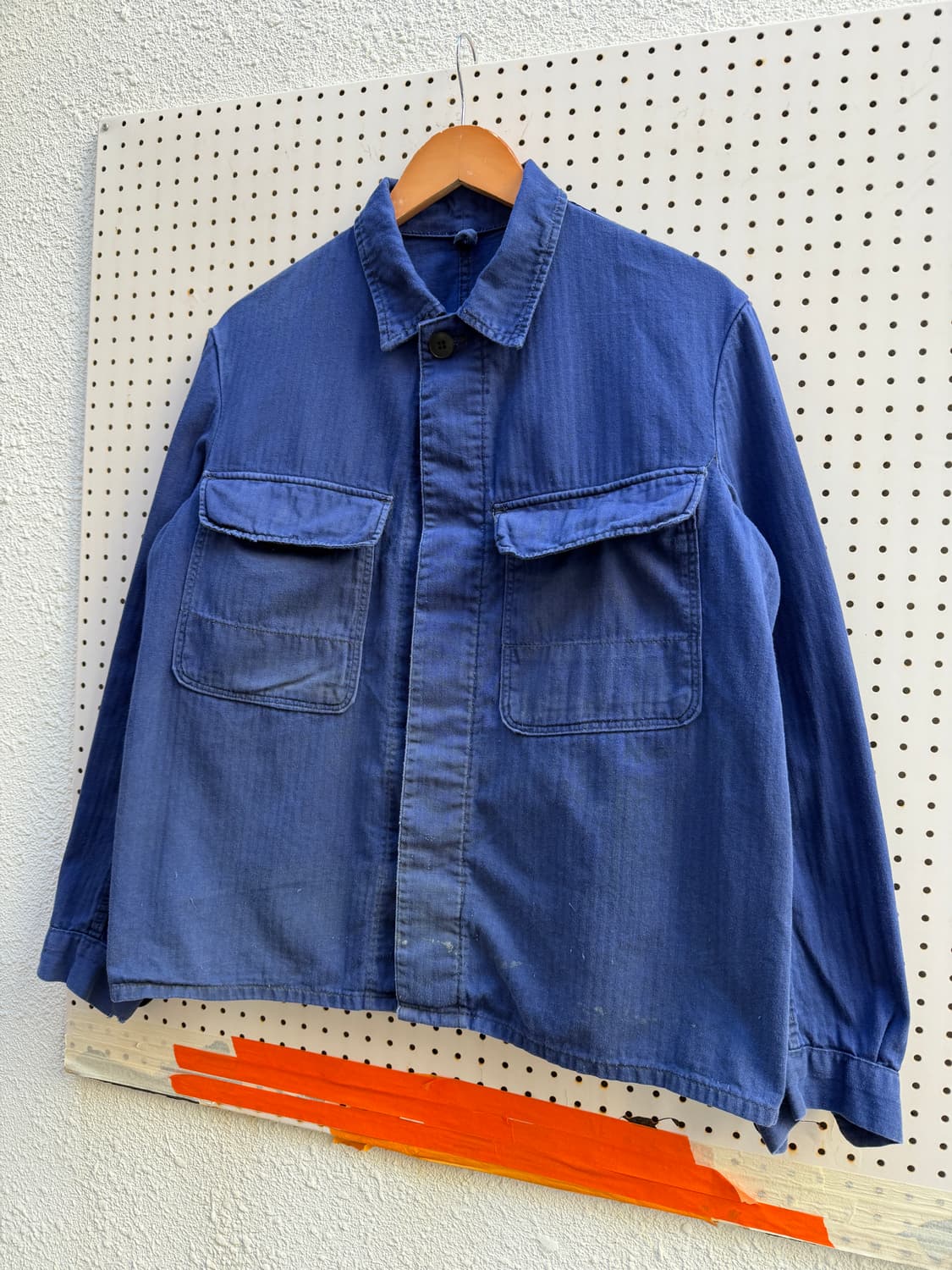 OLD VINTAGE HBT MECHANIC 헤링본 프렌치워크메카닉자켓 상품이미지3