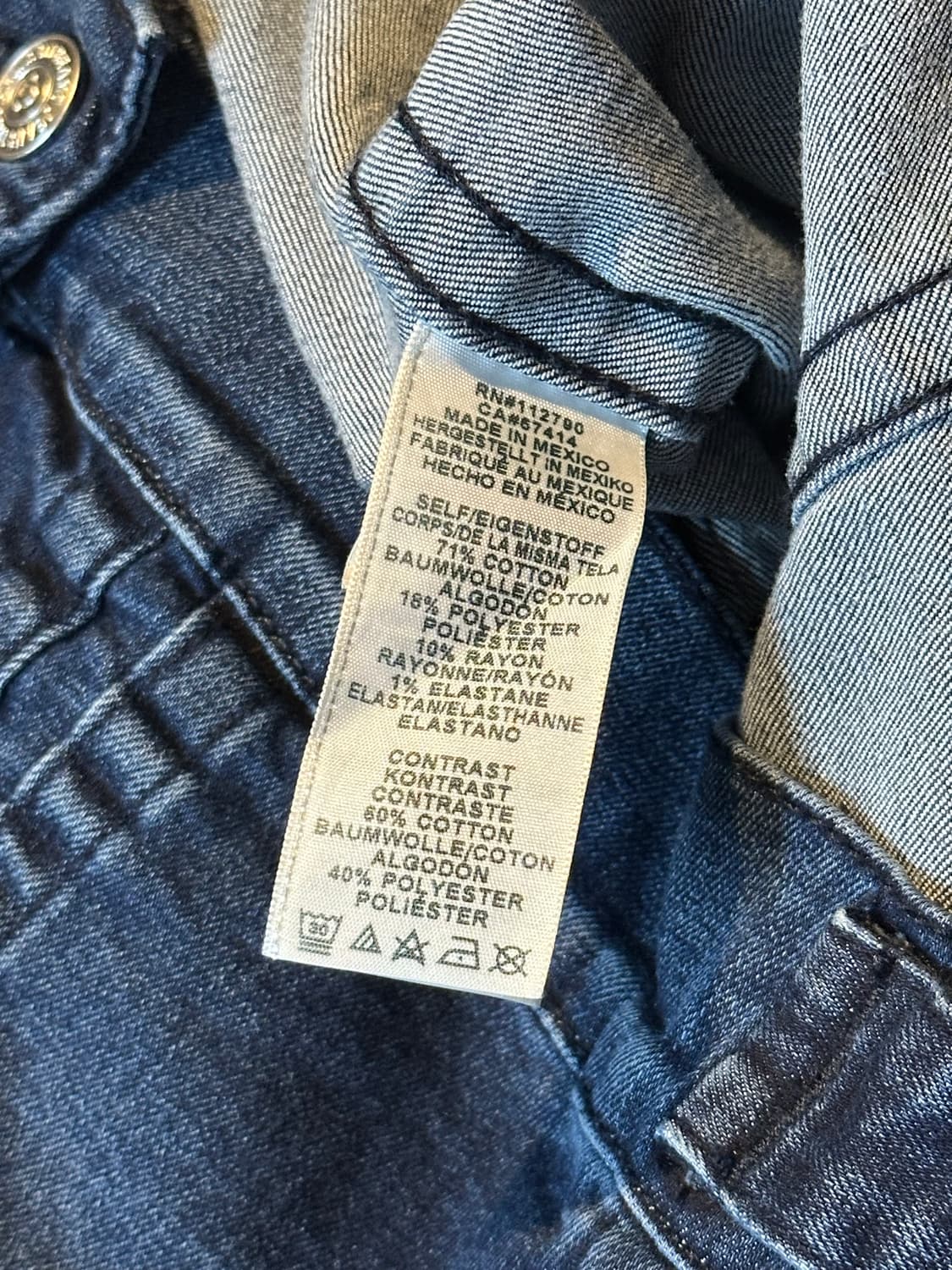 트루릴리전 TRUE RELIGION 투포켓 후드 데님 자켓 상품이미지8