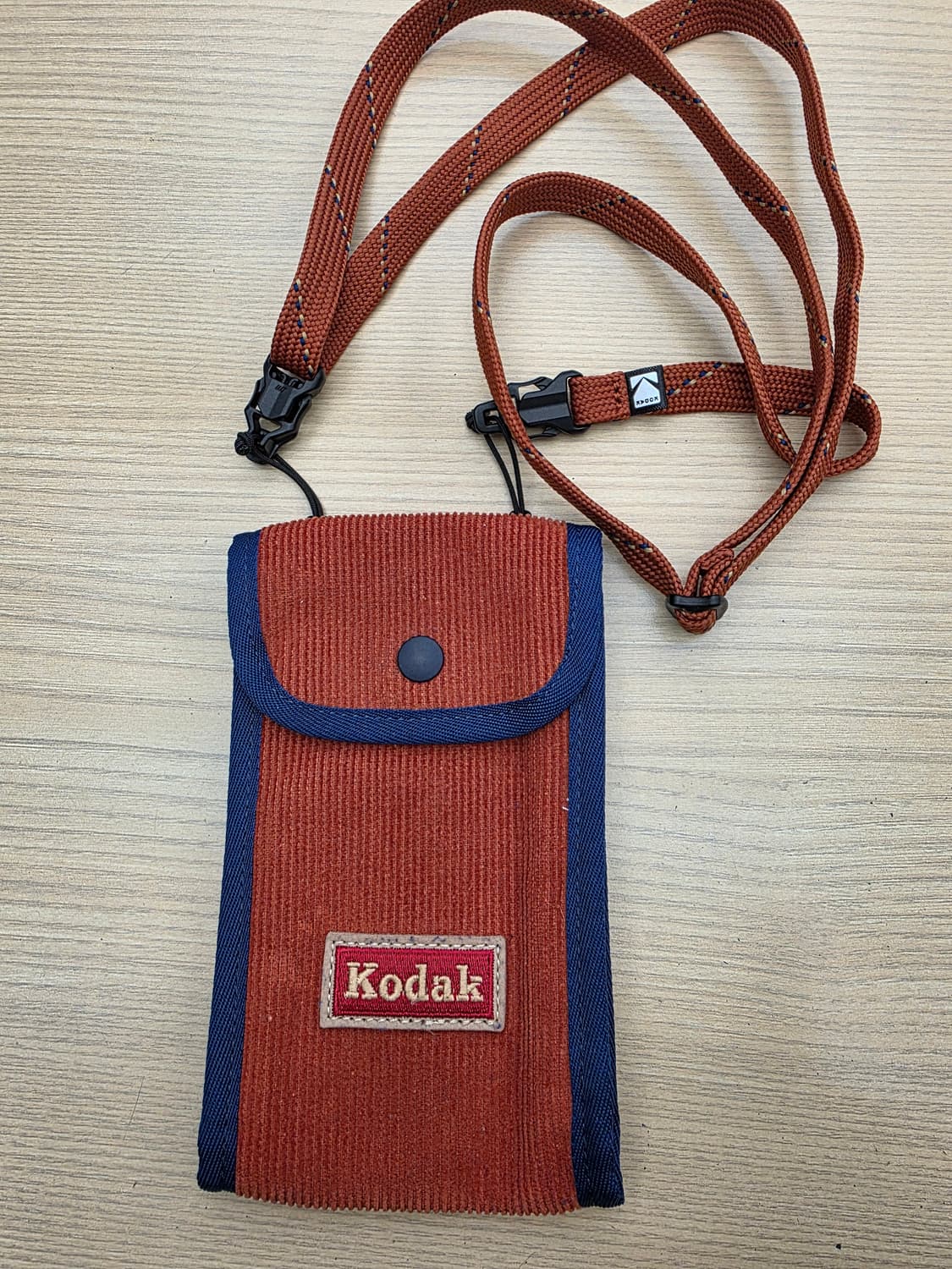 코닥 코듀로이 미니백 오렌지 상품이미지2
