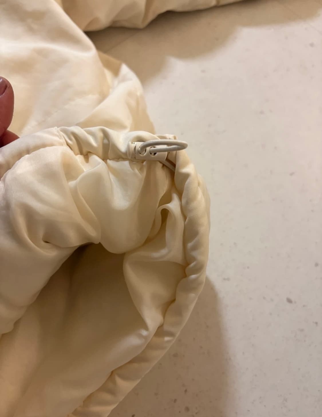 폴로 랄프로렌 아이보리 푸퍼 패딩 L 상품이미지5