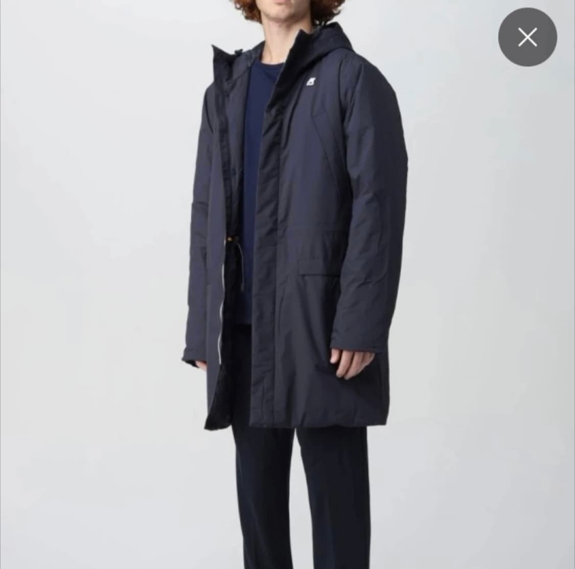 까웨 K-WAY 패딩자켓 네이비 상품이미지1