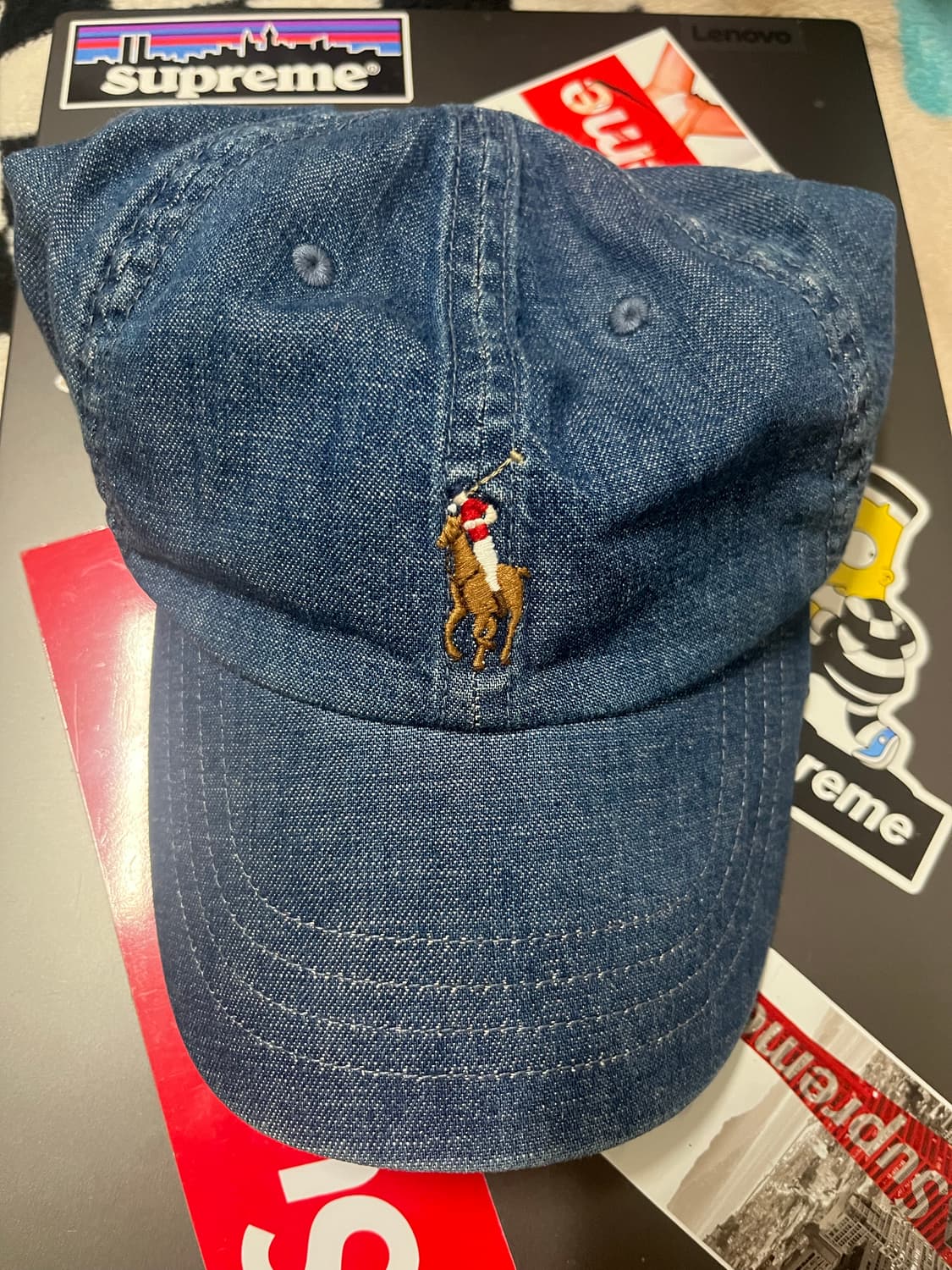 폴로 랄프로렌 데님볼캡 free 상품이미지1