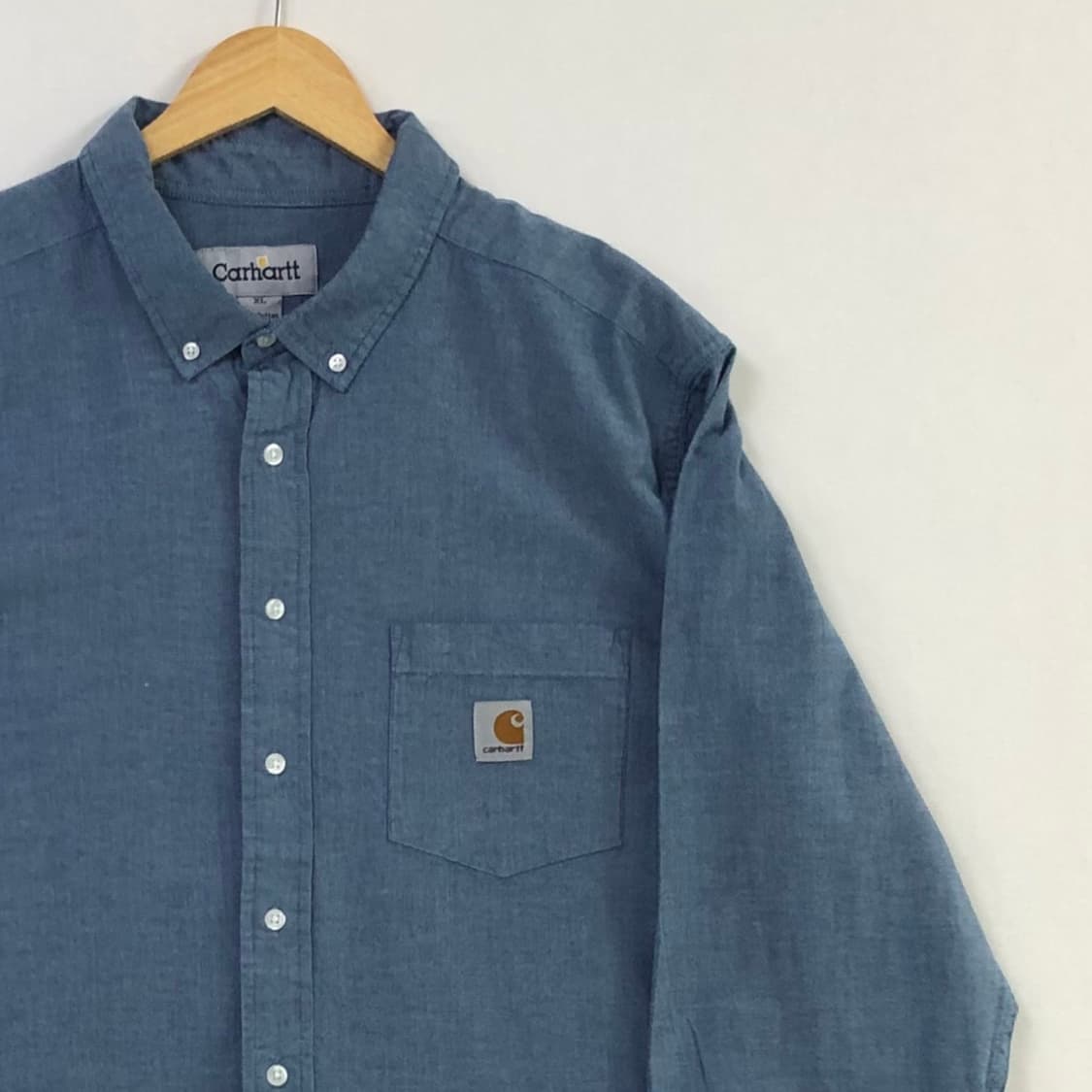 Xxl 칼하트 샴브레이 데님 셔츠 상품이미지1