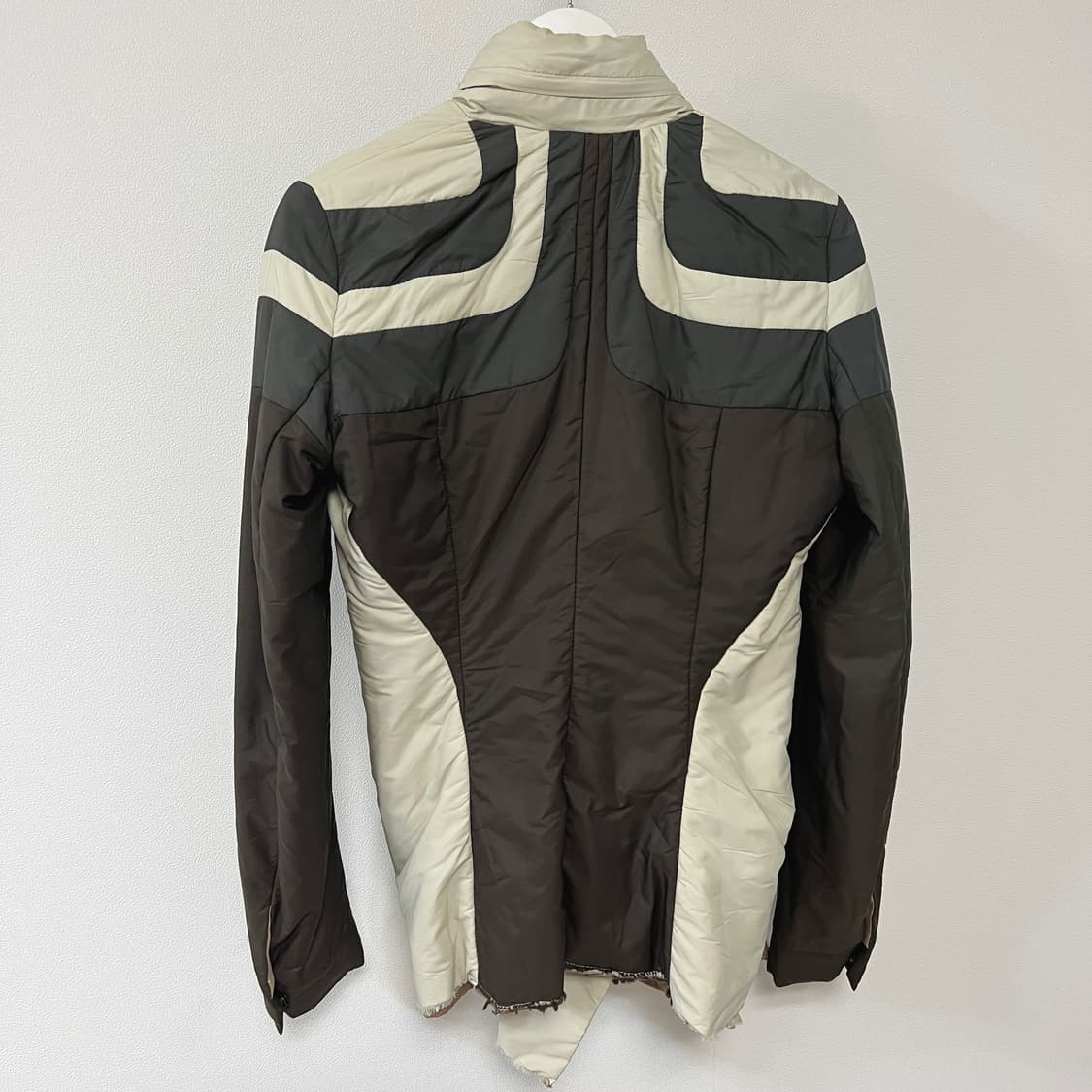 릭오웬스 03FW "TRUCKER" 런웨이 패딩 절개 패턴 자켓 상품이미지2