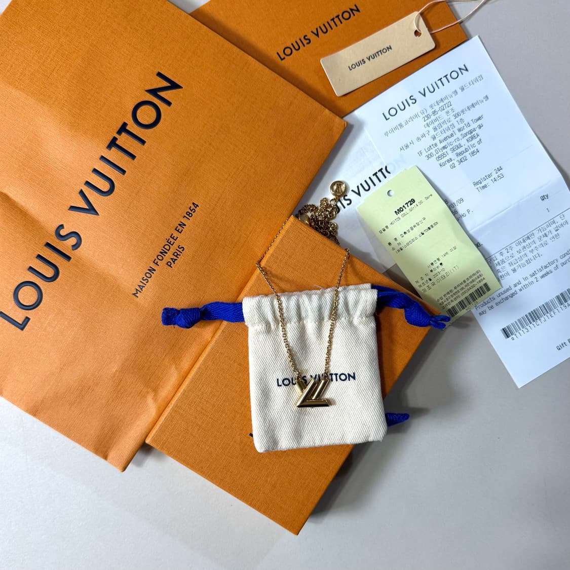 [백화점판/당일출고]루이비통 GO 14 목걸이 상품이미지2