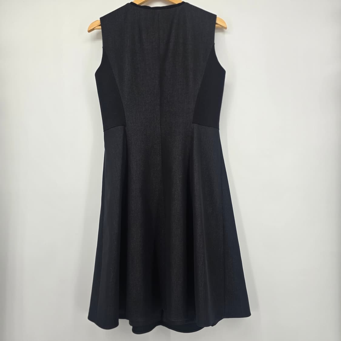 TAHARI 블랙 롱 원피스 지퍼 스타일 상품이미지4