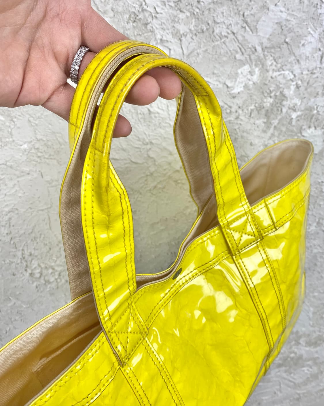 요시다 포터 레이어드 PVC 다이스 토트 백 상품이미지3