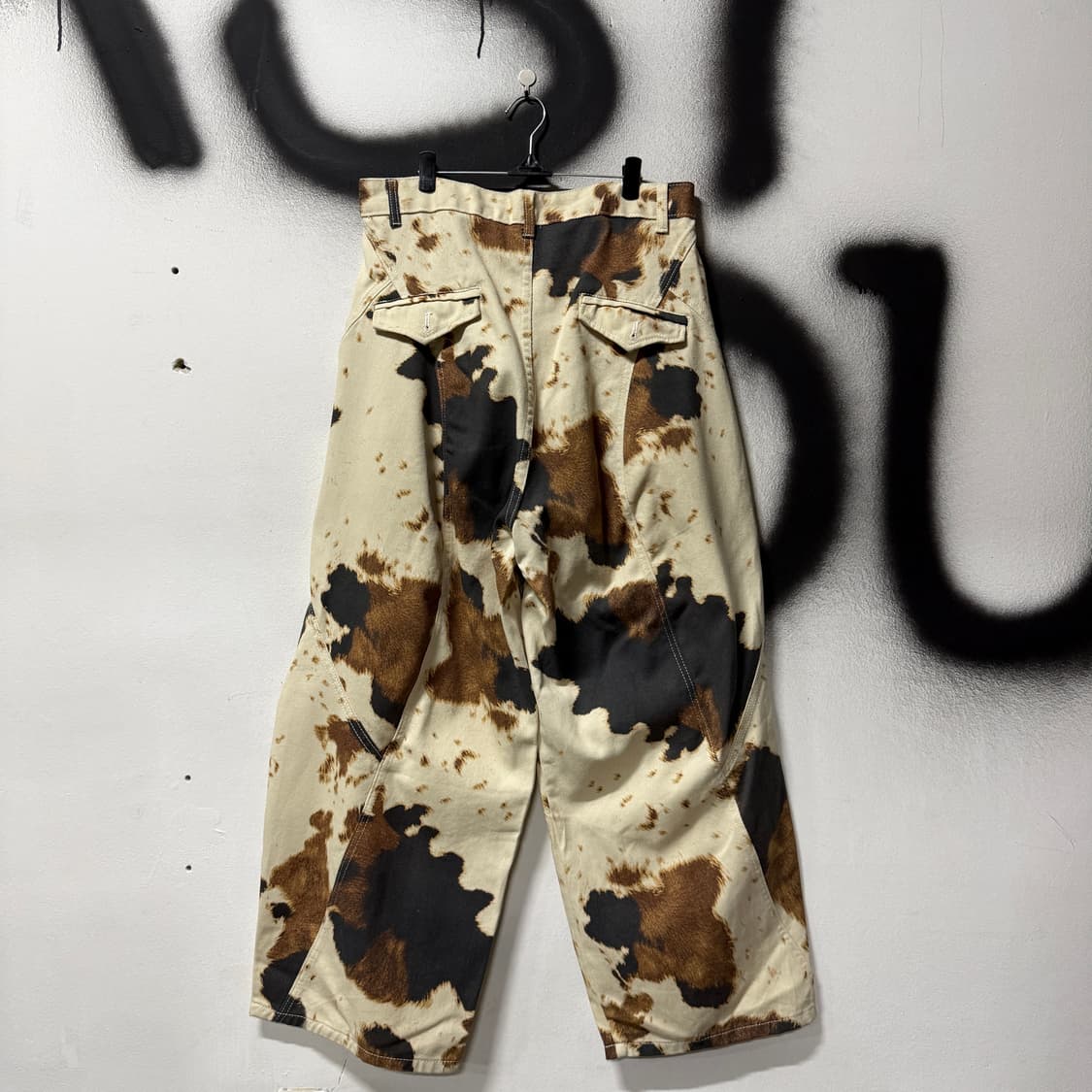 VTG 빈티지 빅사이즈 벌룬핏 타이다이 와이드 데님 팬츠 상품이미지2