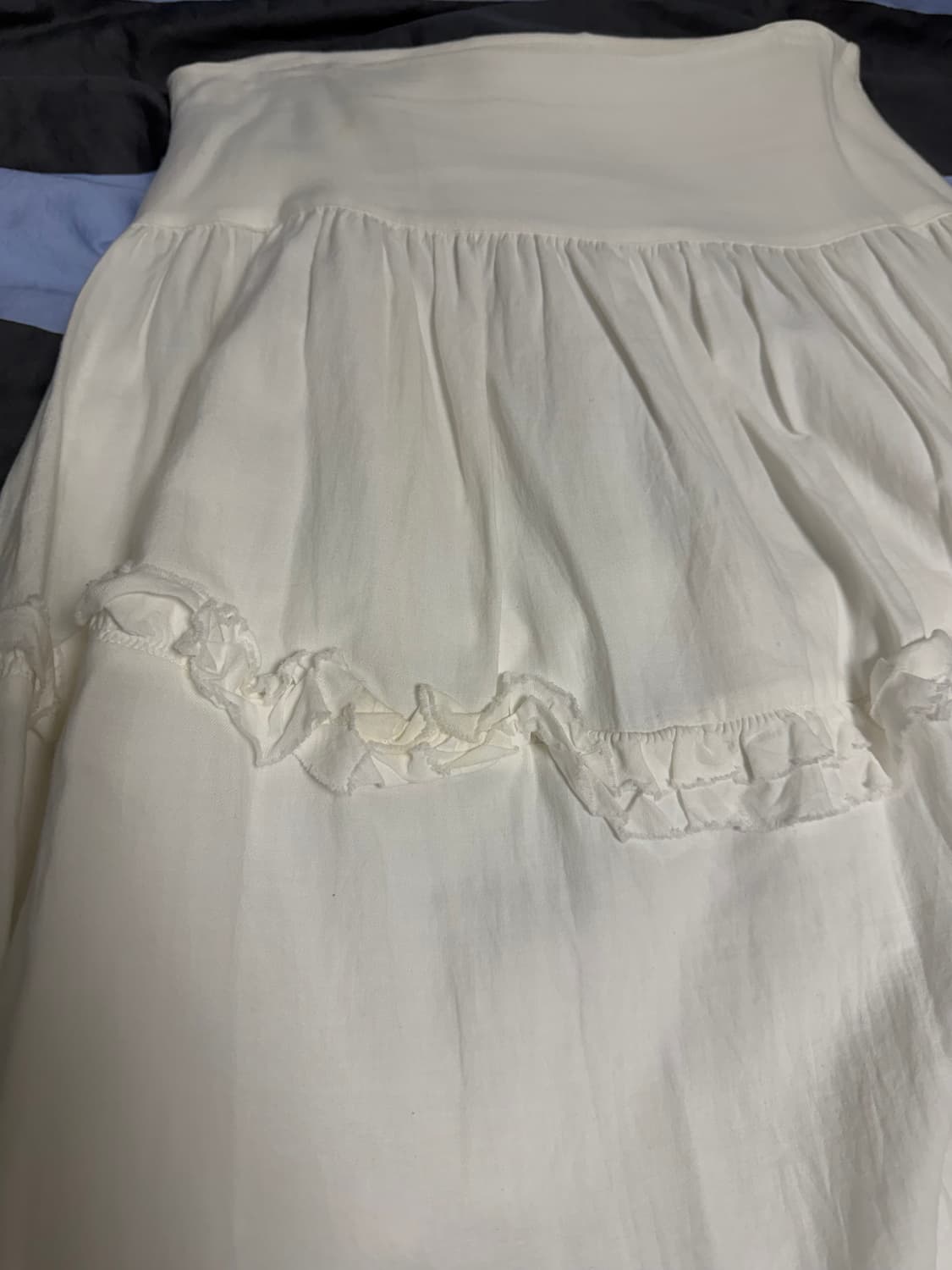 썬번프로젝트 러플롱스커트 상품이미지3