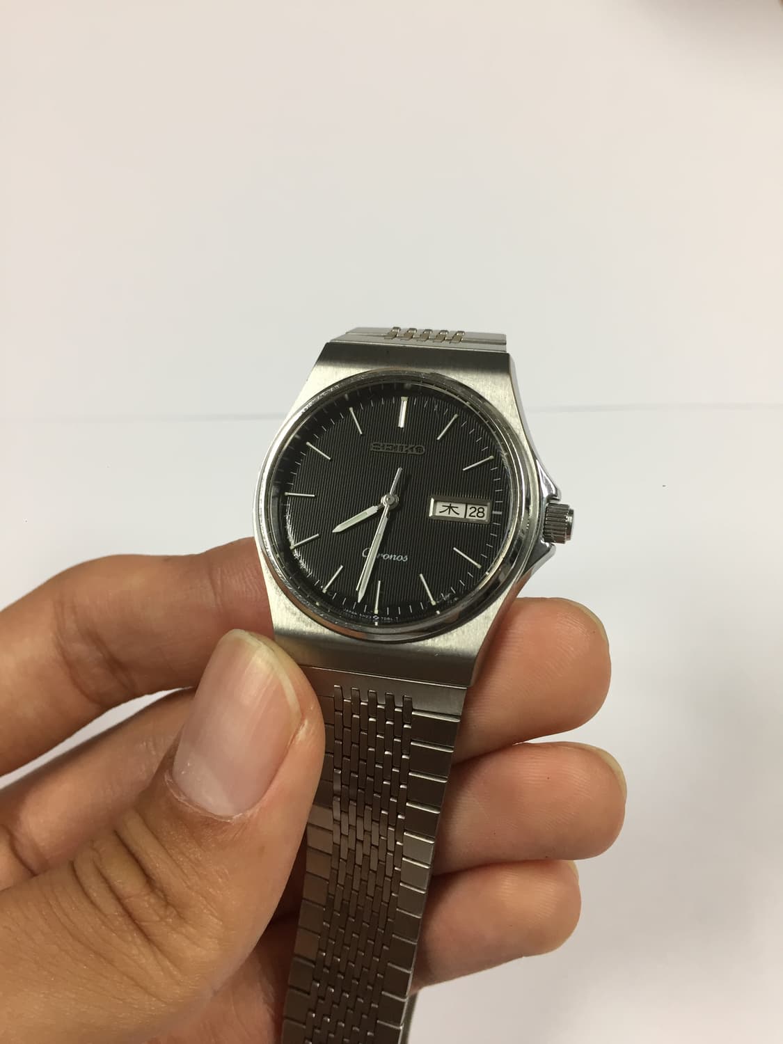 80s seiko chronos quatz day-date 상품이미지1