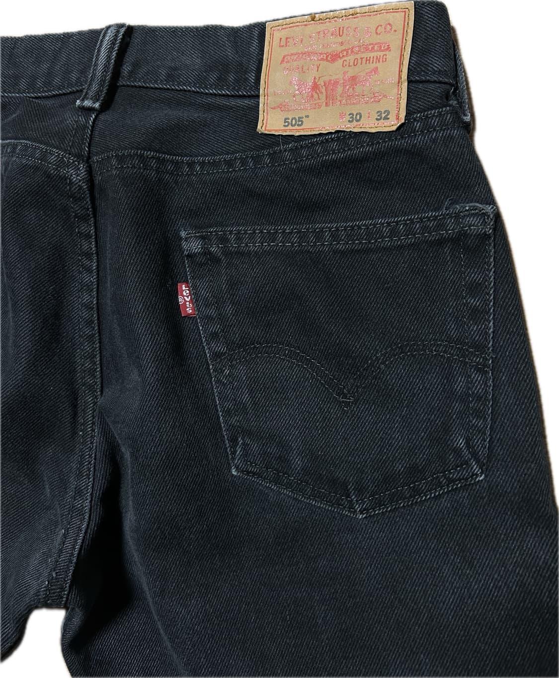 리바이스 505 블랙진 30x32 상품이미지3