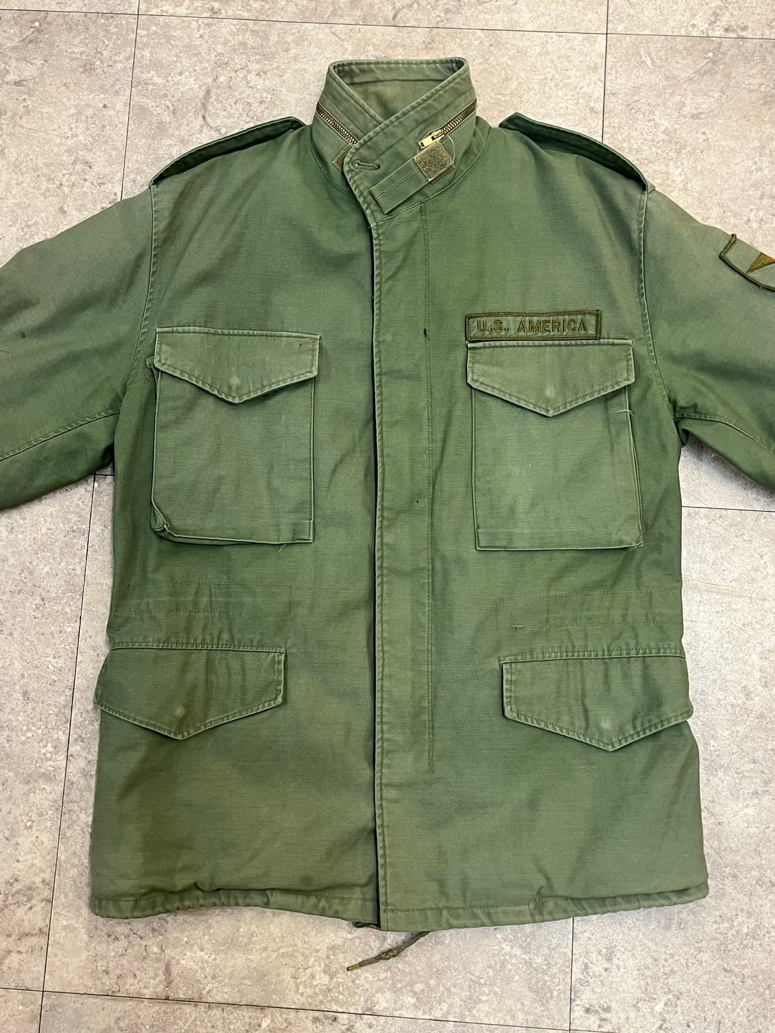 M-65 필드 자켓 카키 #csz2260 상품이미지4