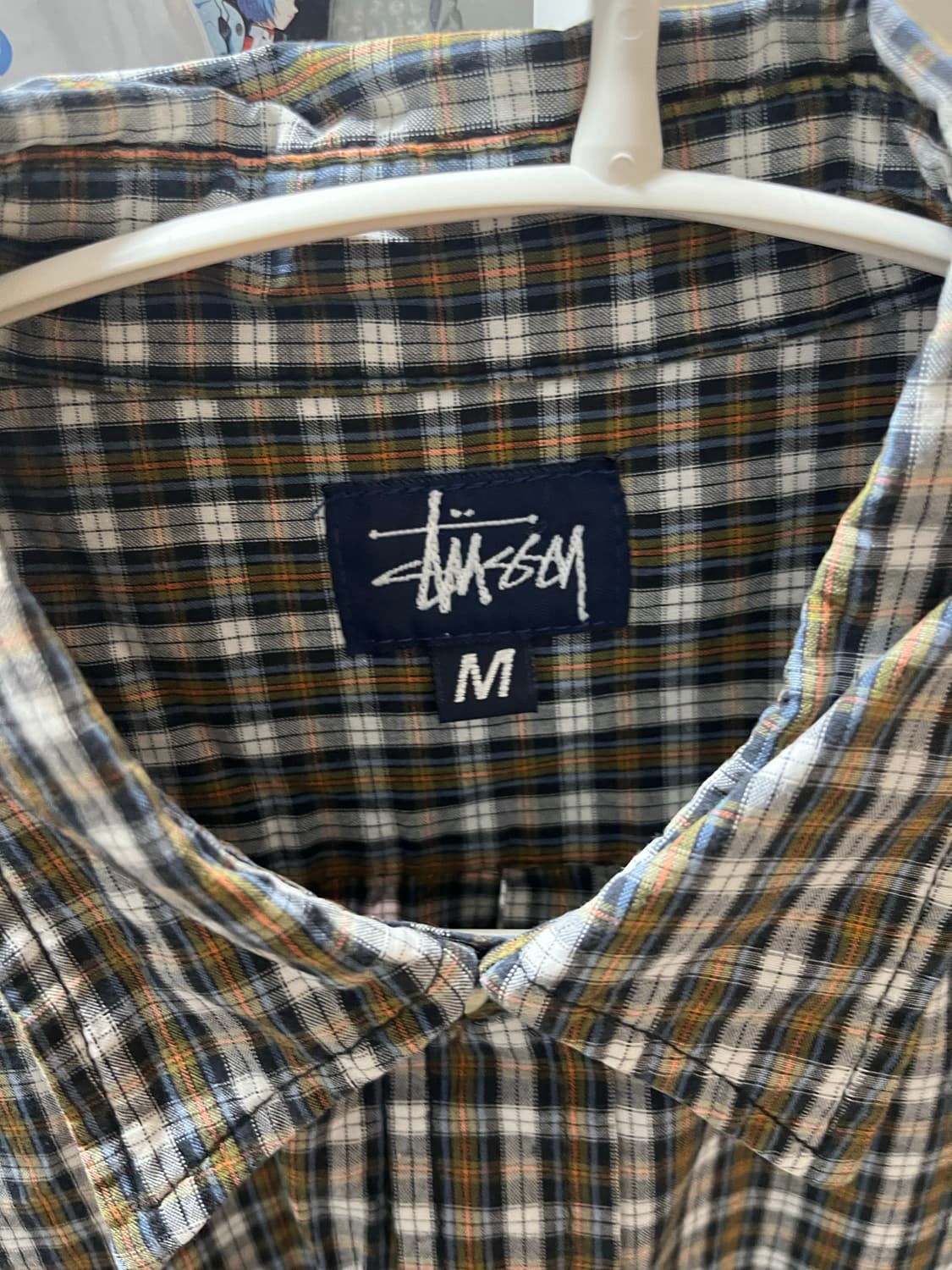 90s Usa made 스투시 셔츠 상품이미지3