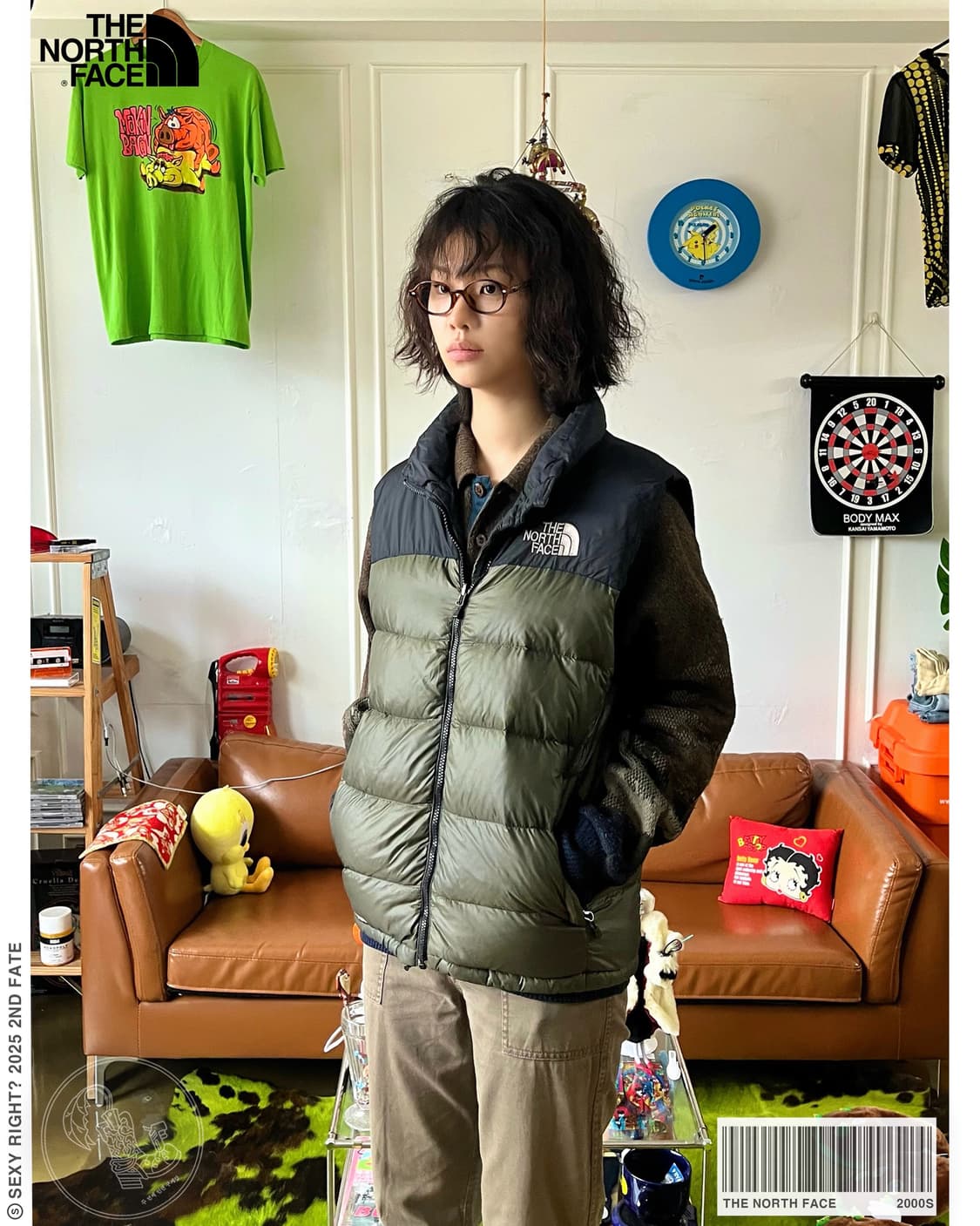 2000s The North Face Old Nuptse 700 Vest 상품이미지1