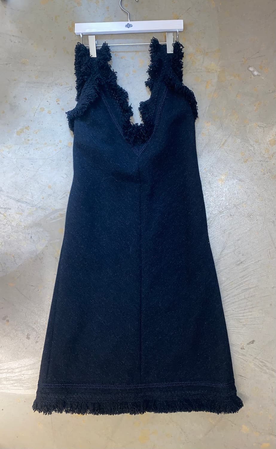 BEAUTIFUL PEOPLE 로우엣지 V넥 슬리브리스 롱 원피스  상품이미지7