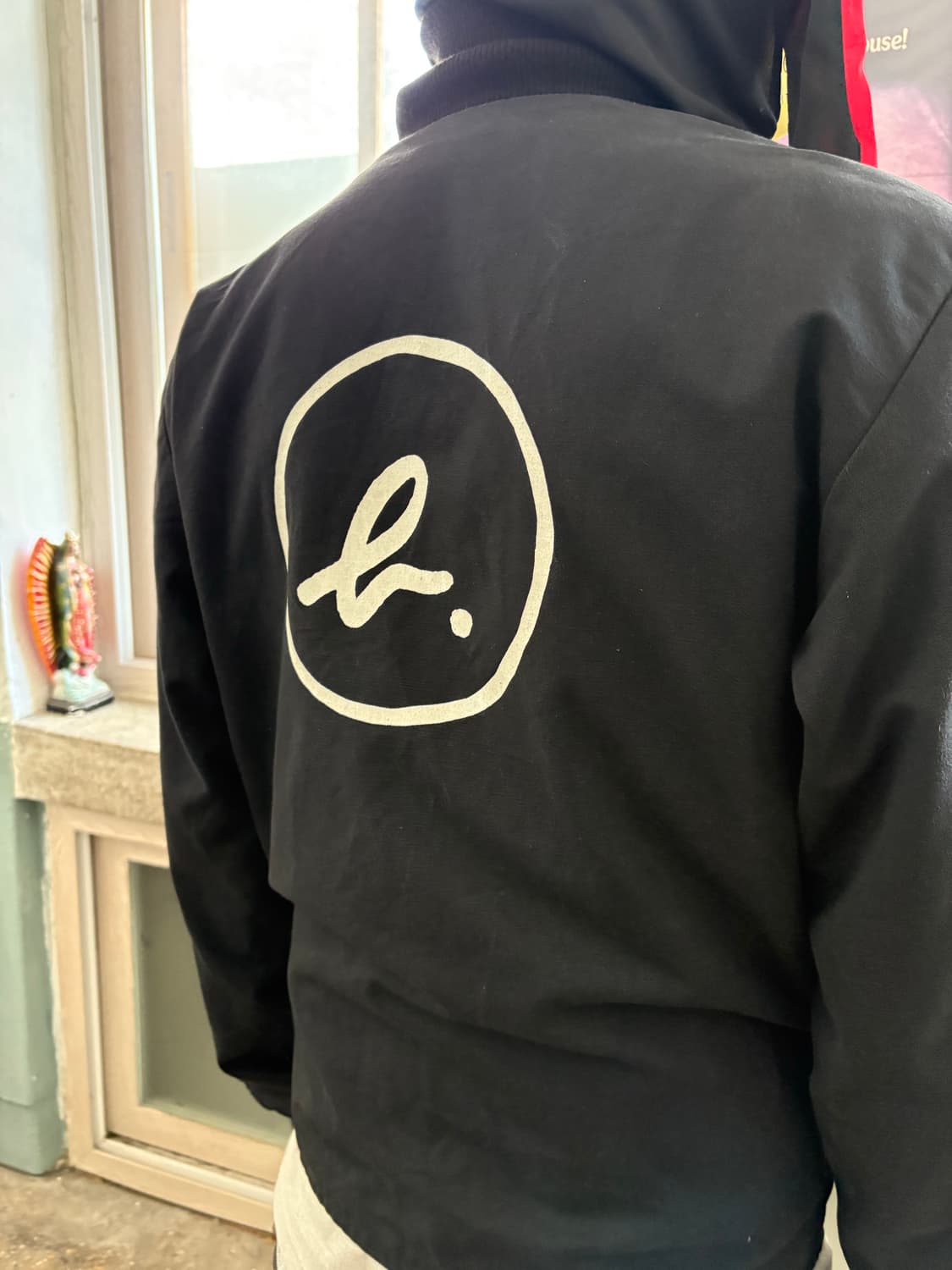 90s Agnes B 하이넥 봄버 자켓 상품이미지4