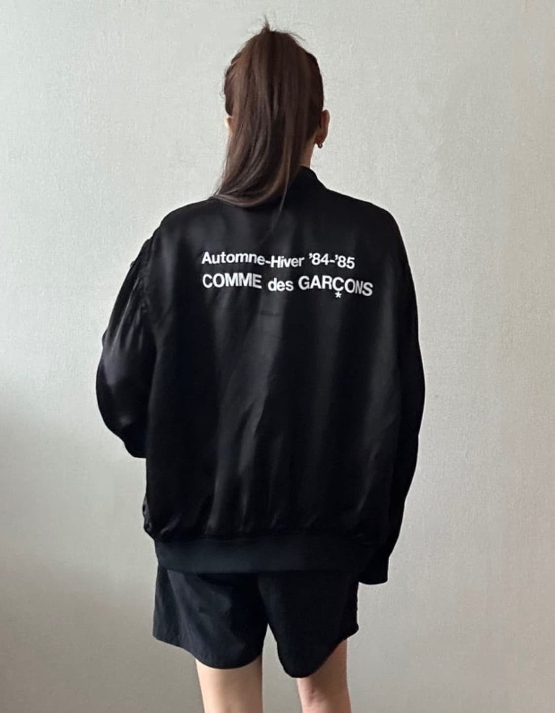 꼼데가르송 CDG / ’84-85 Staff 스태프 블루종 / XXL 상품이미지8