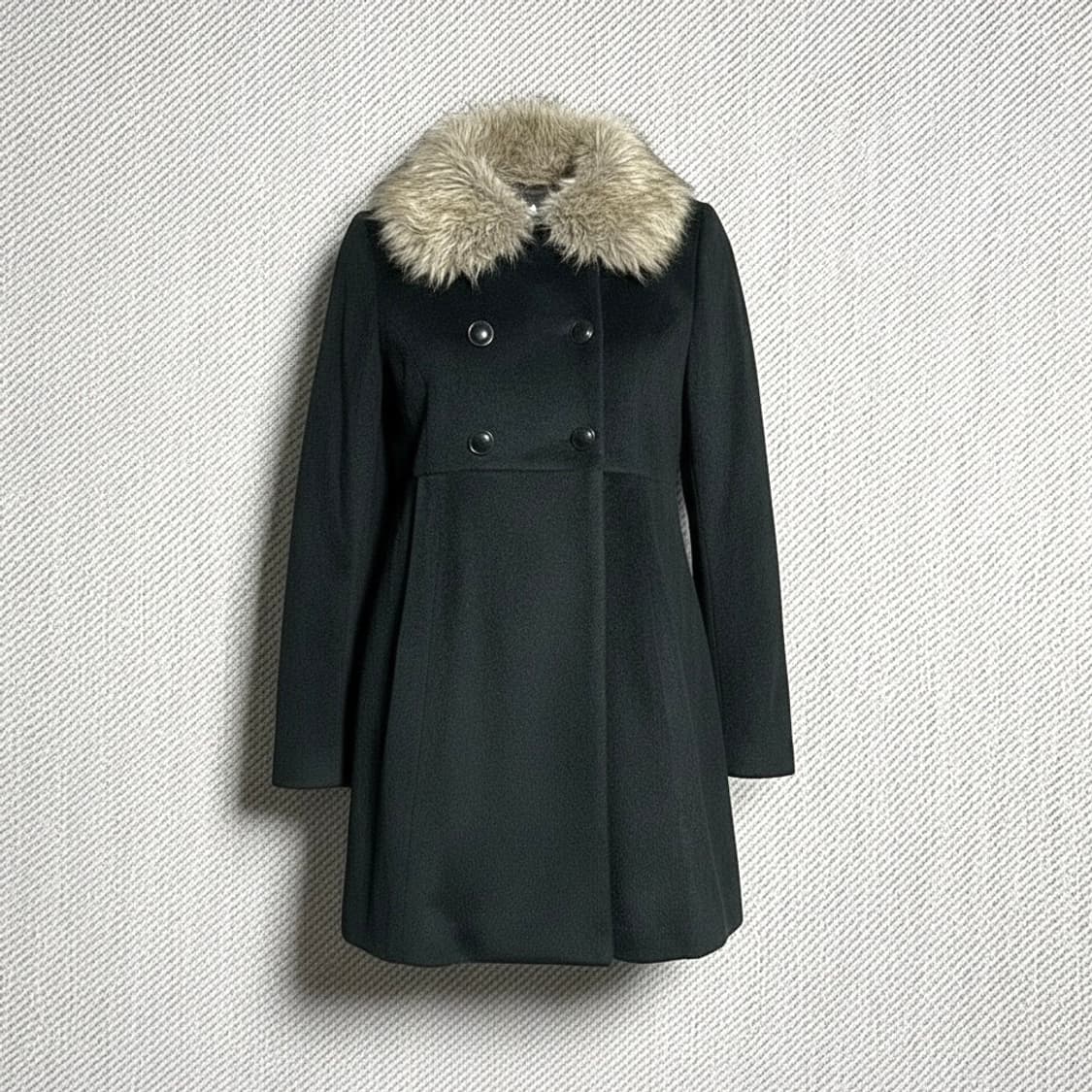 [S] Olive des olive 올리브데올리브 다크그레이 울 코트 상품이미지1